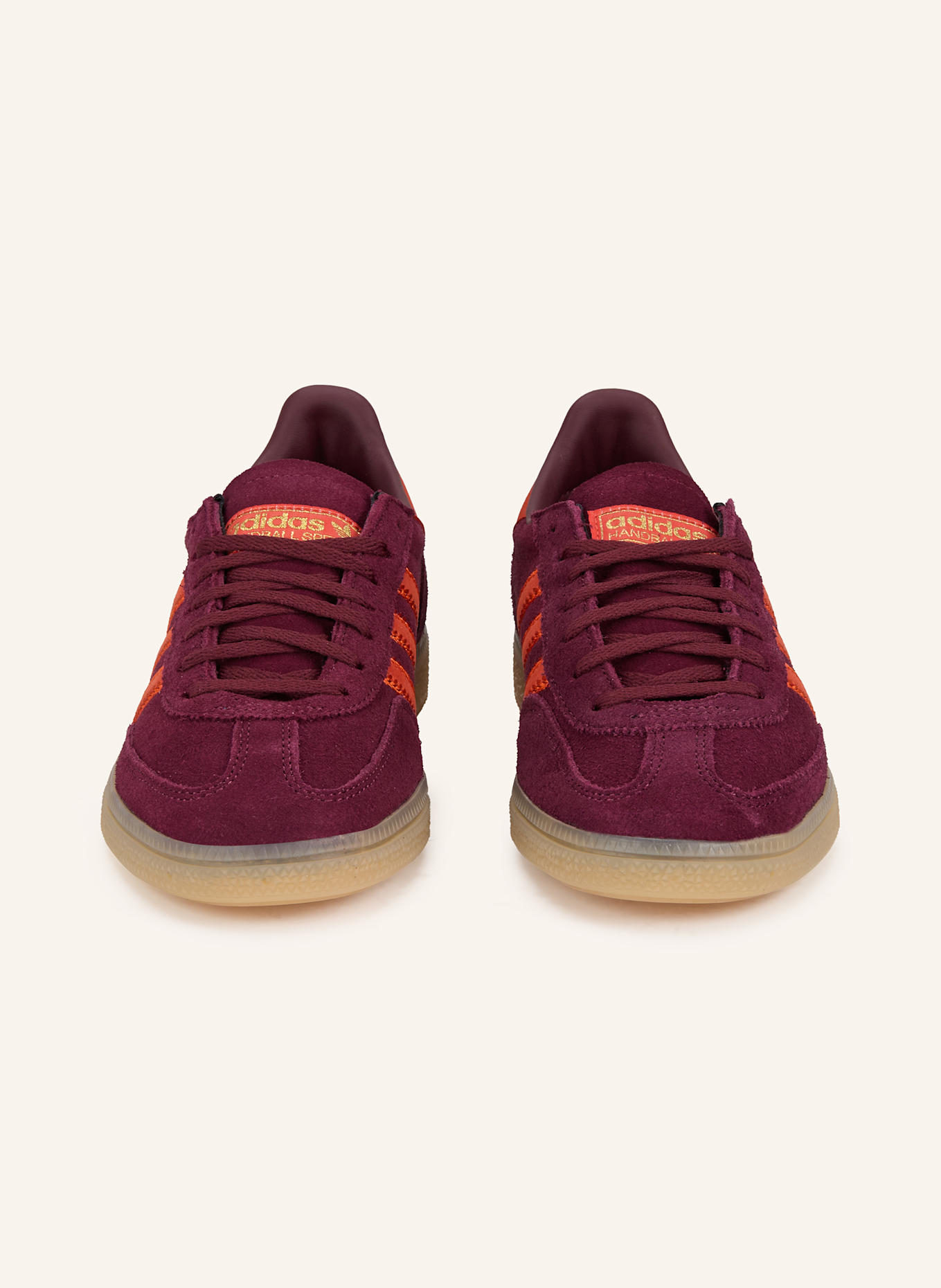 adidas Originals Sneaker HANDBALL SPEZIAL: DUNKELROT / ORANGE