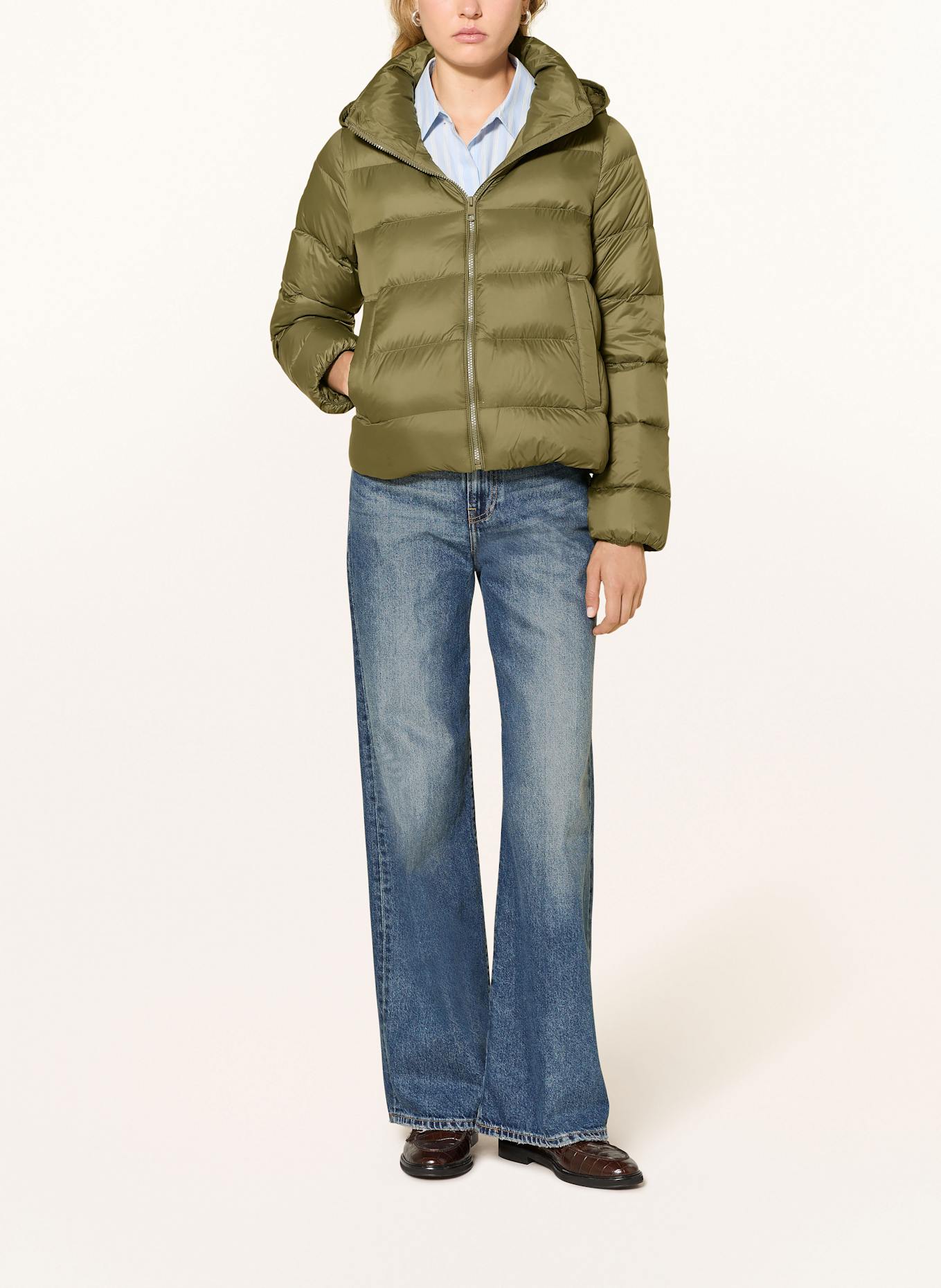 TOMMY HILFIGER Daunenjacke: OLIV