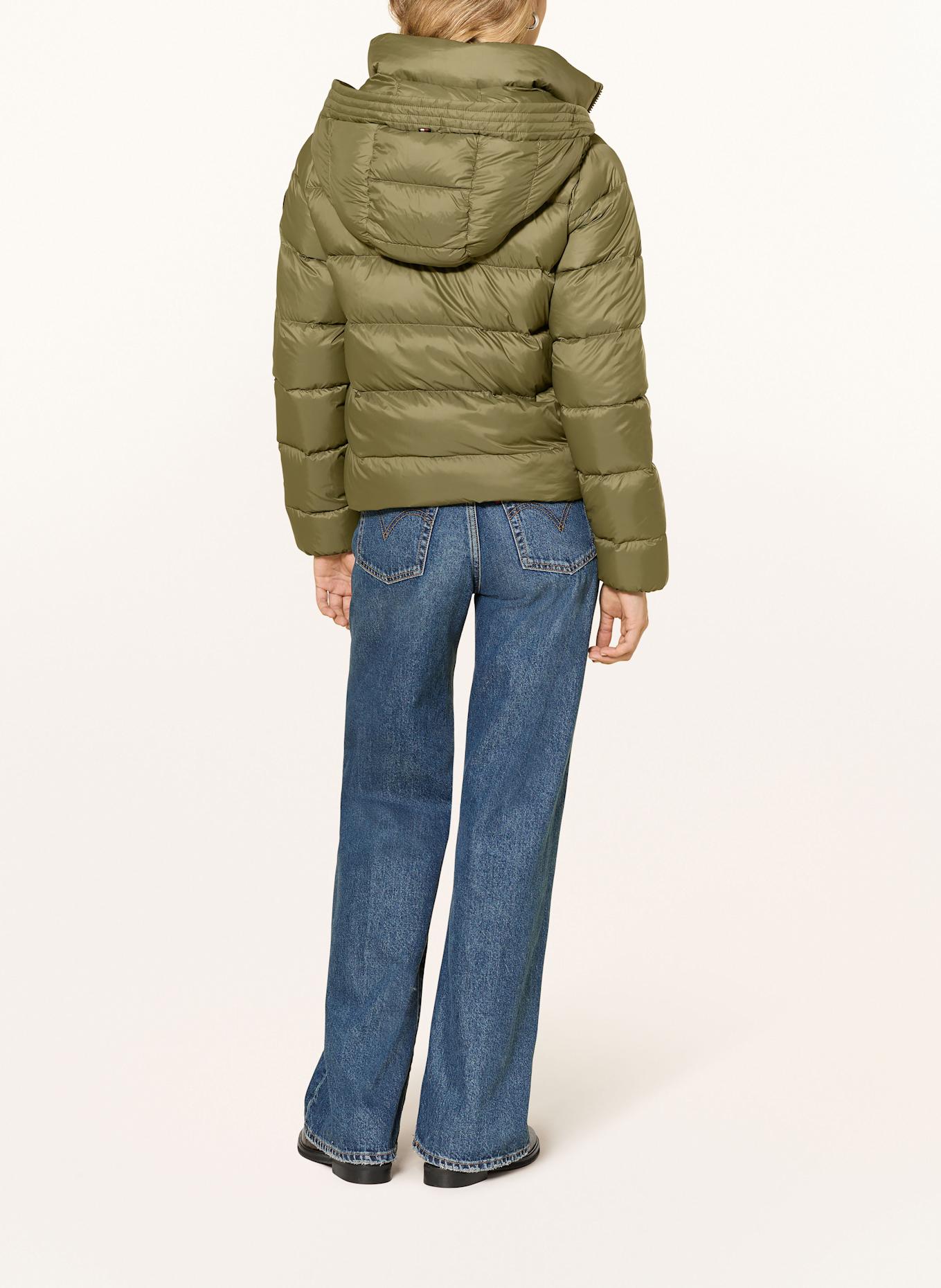 TOMMY HILFIGER Daunenjacke: OLIV