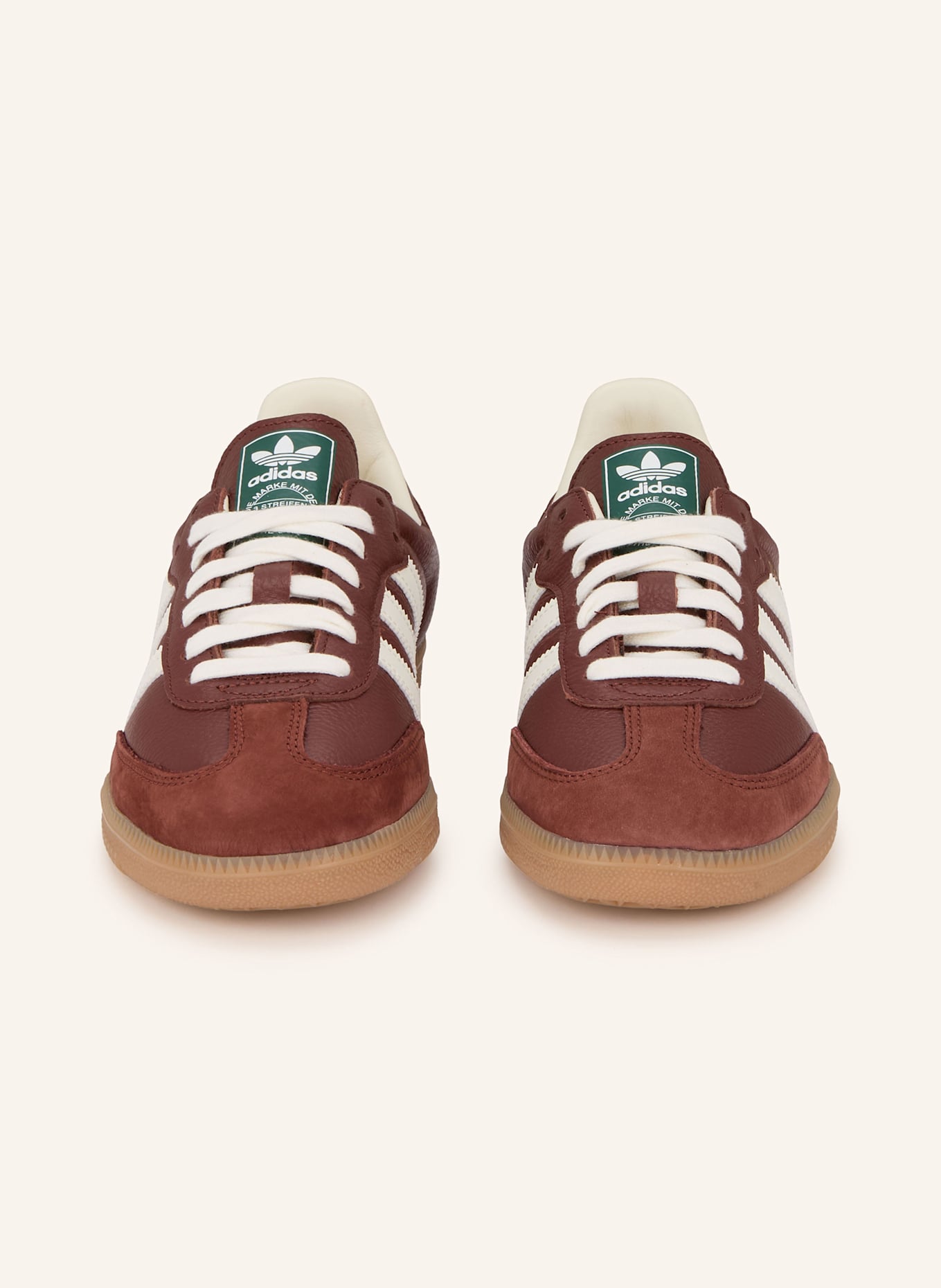 adidas Originals Sneaker SAMBA OG: BRAUN / WEISS