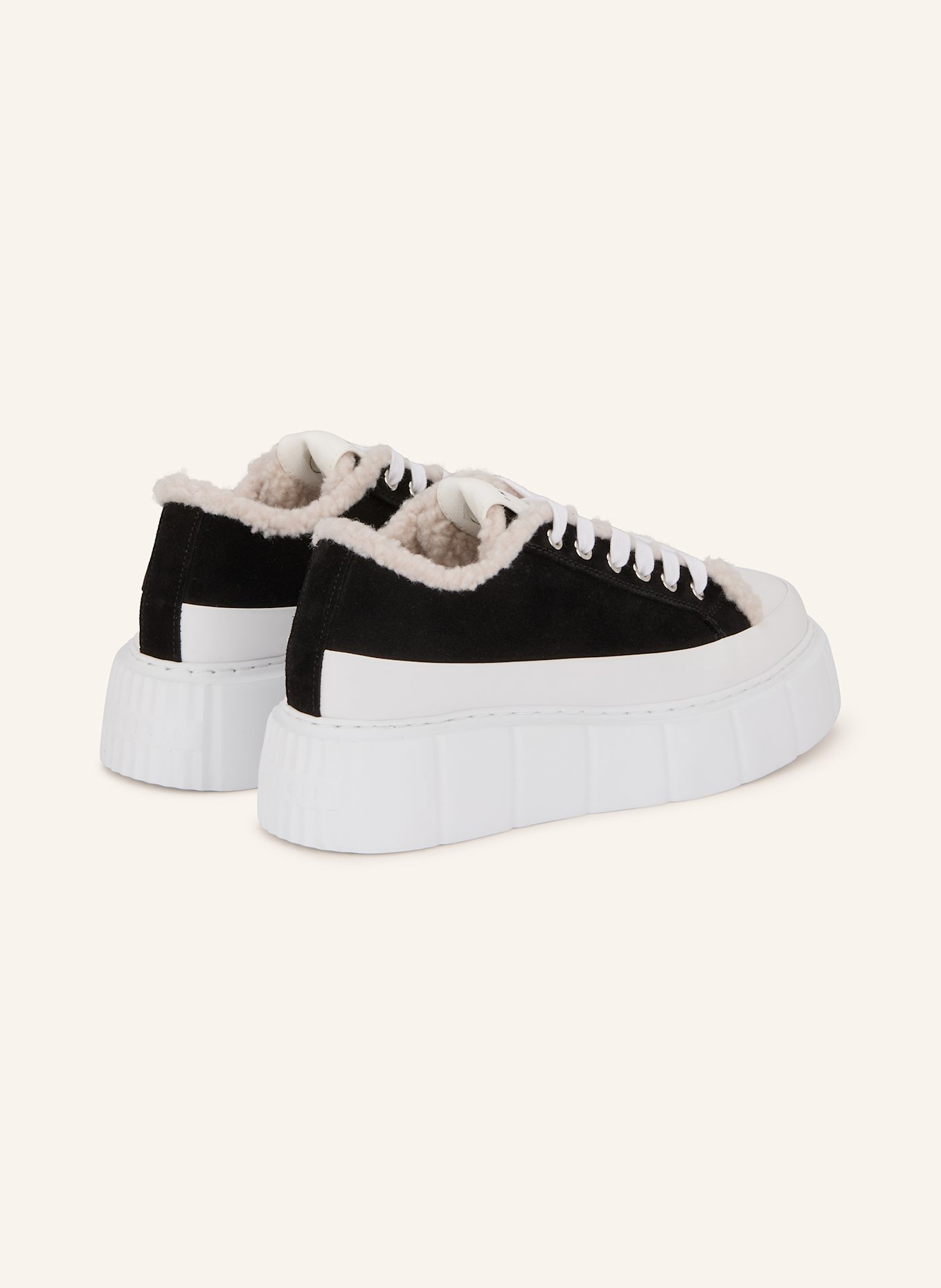 INUIKII Sneaker MATILDA CURLY: SCHWARZ