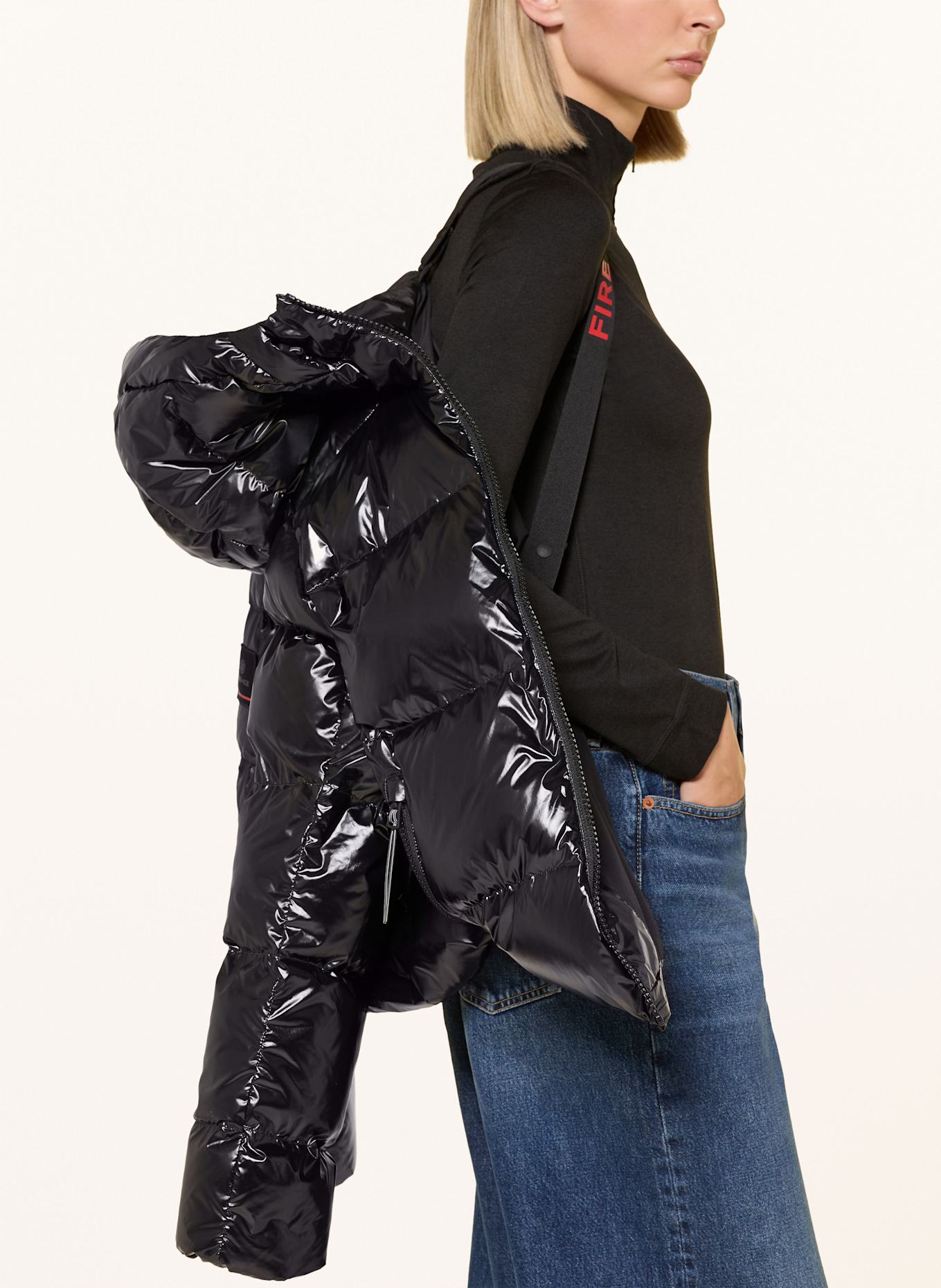 FIRE+ICE Daunenjacke VALLY-D: SCHWARZ