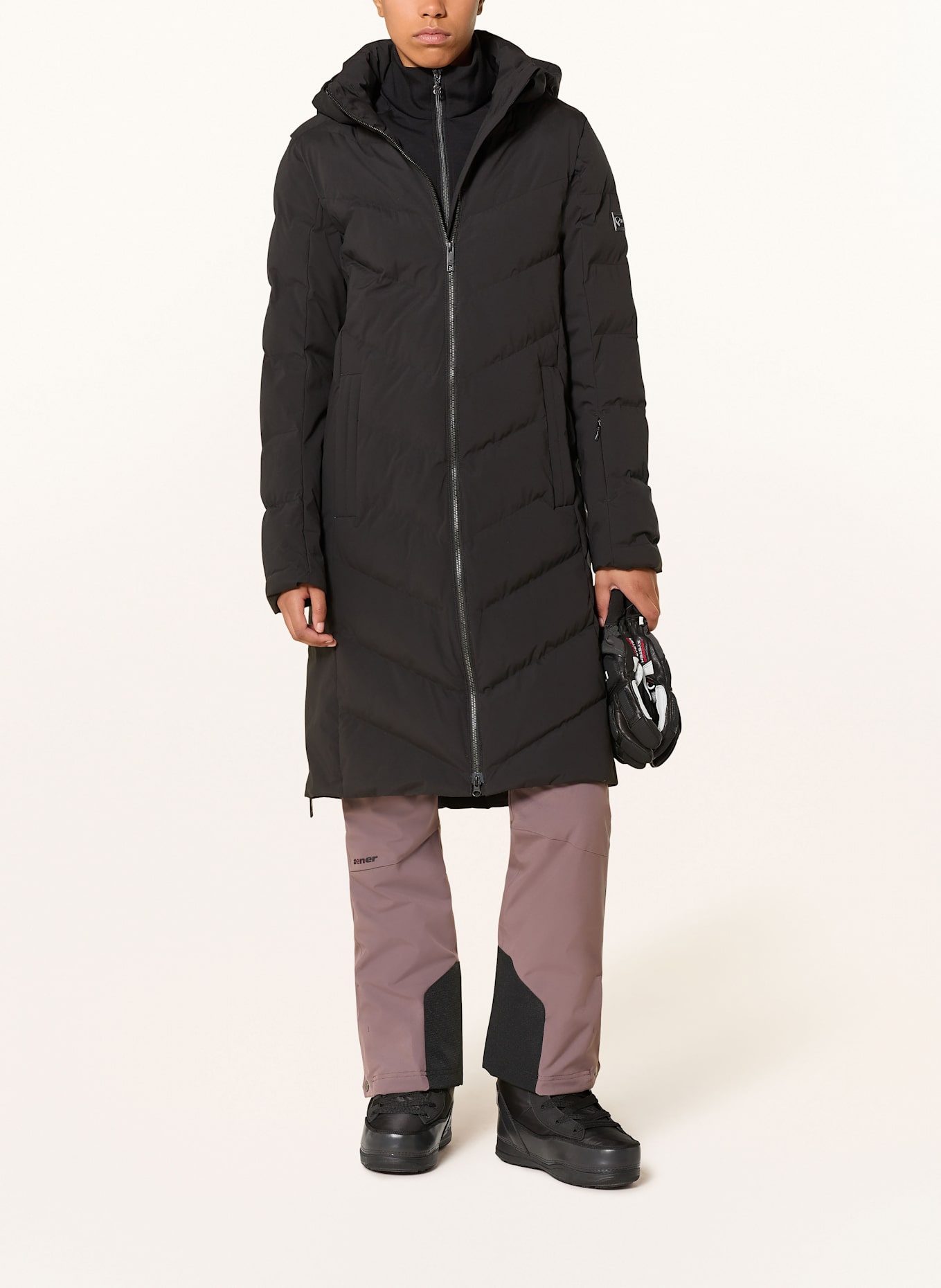 Ziener Steppmantel TELSE: SCHWARZ