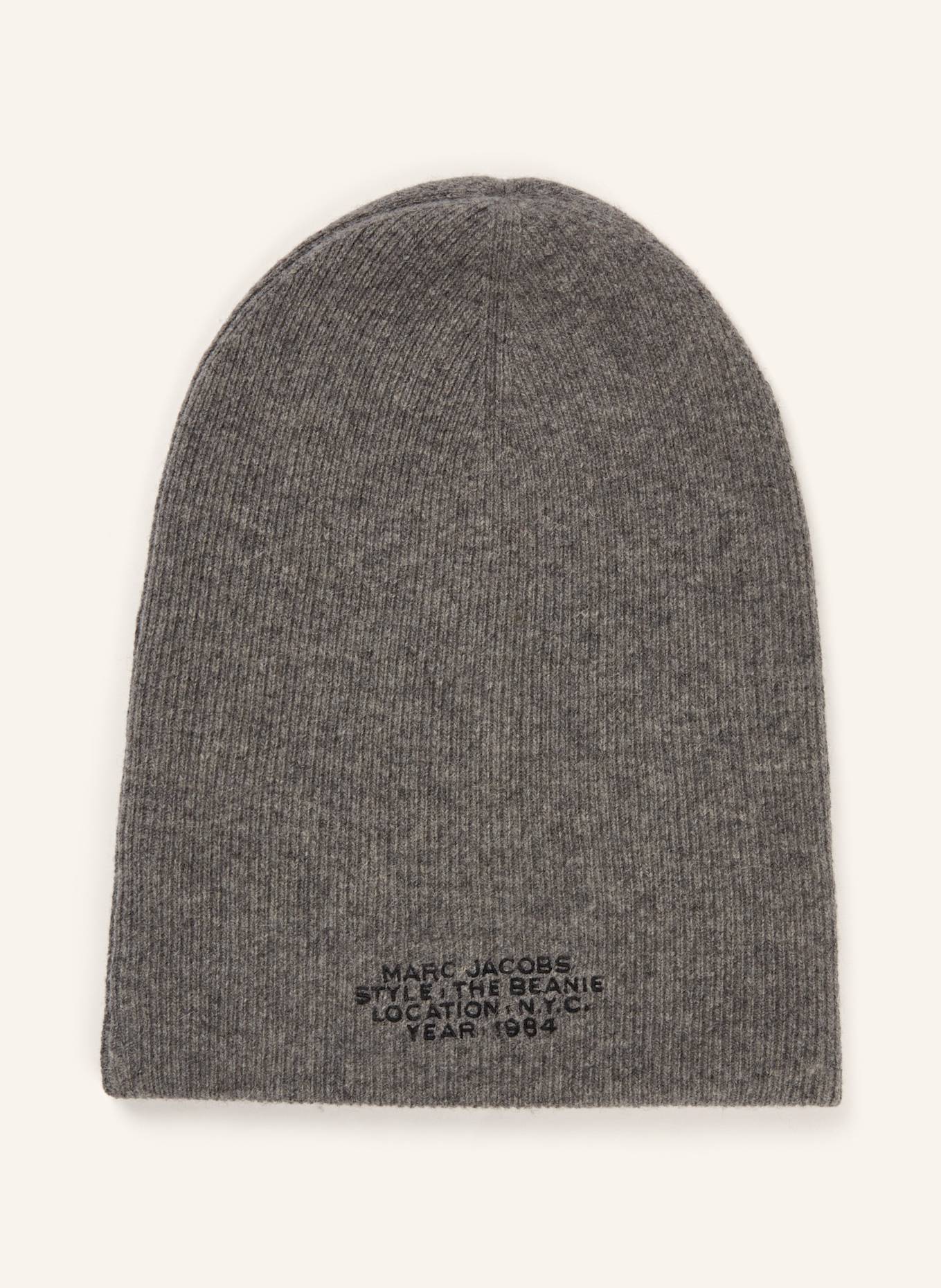 MARC JACOBS Mütze THE BEANIE: GRAU