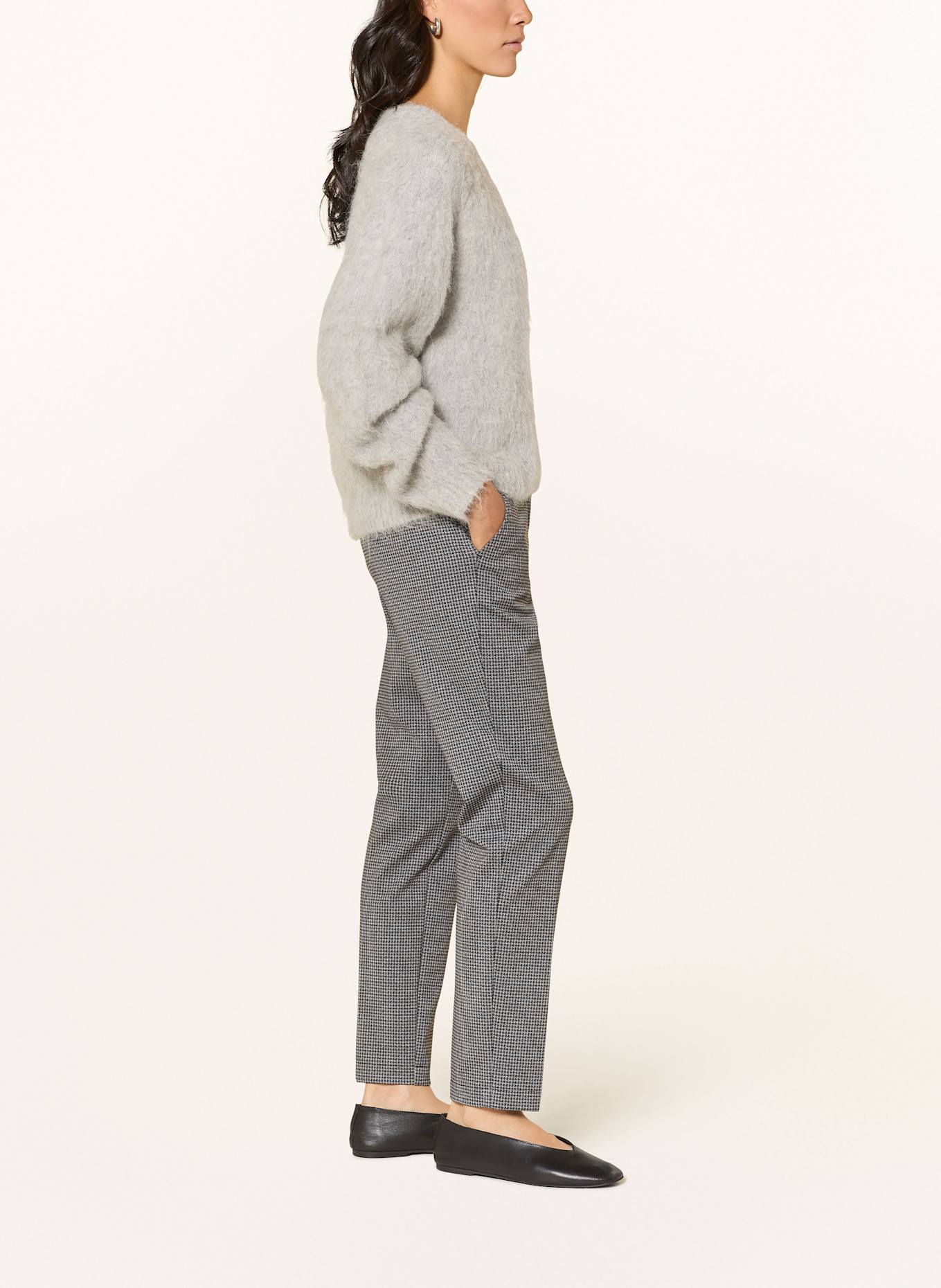 BRAX Jerseyhose MARON S: WEISS / SCHWARZ / HELLGRAU