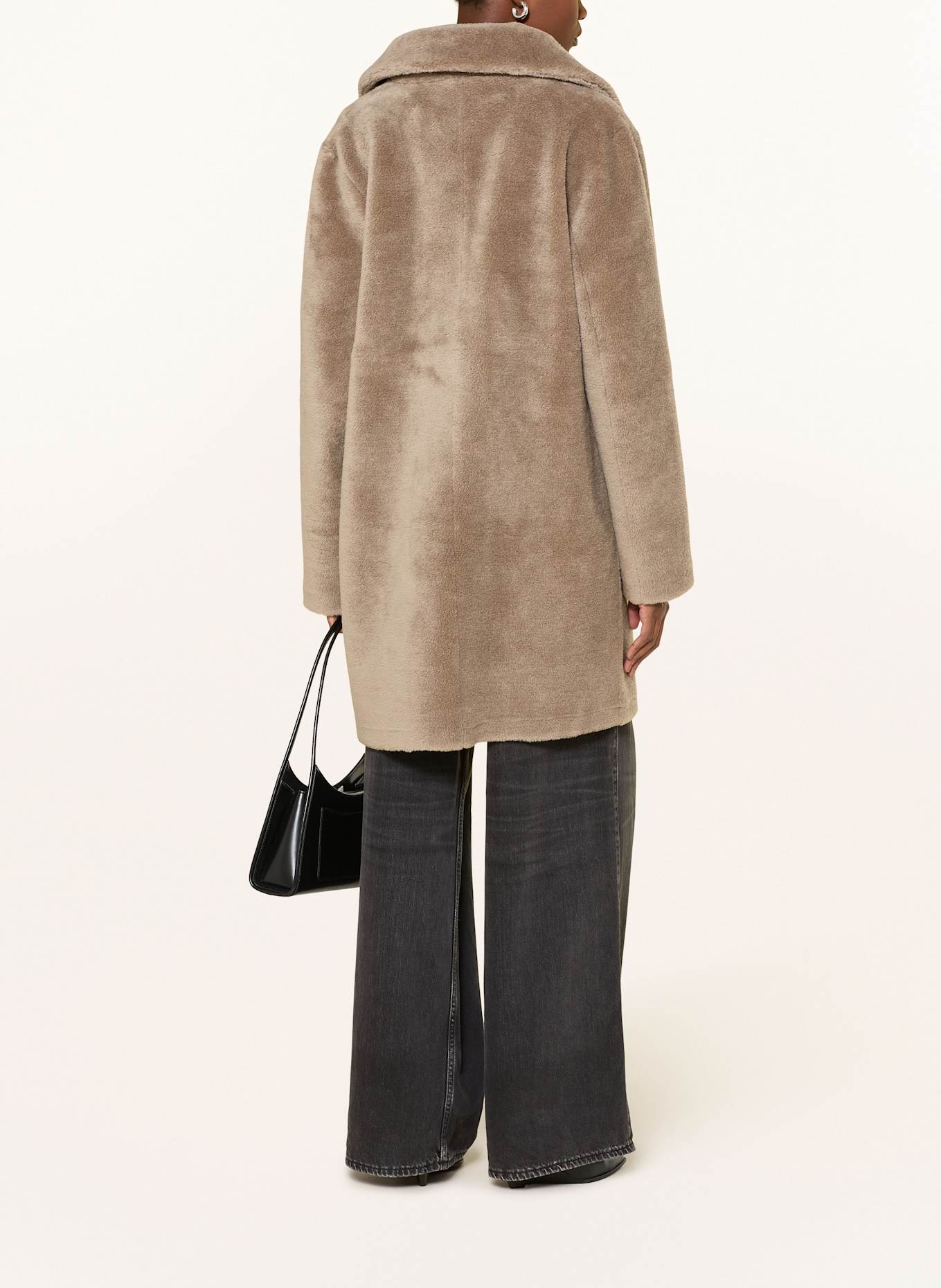 IQ STUDIO Wollmantel: TAUPE