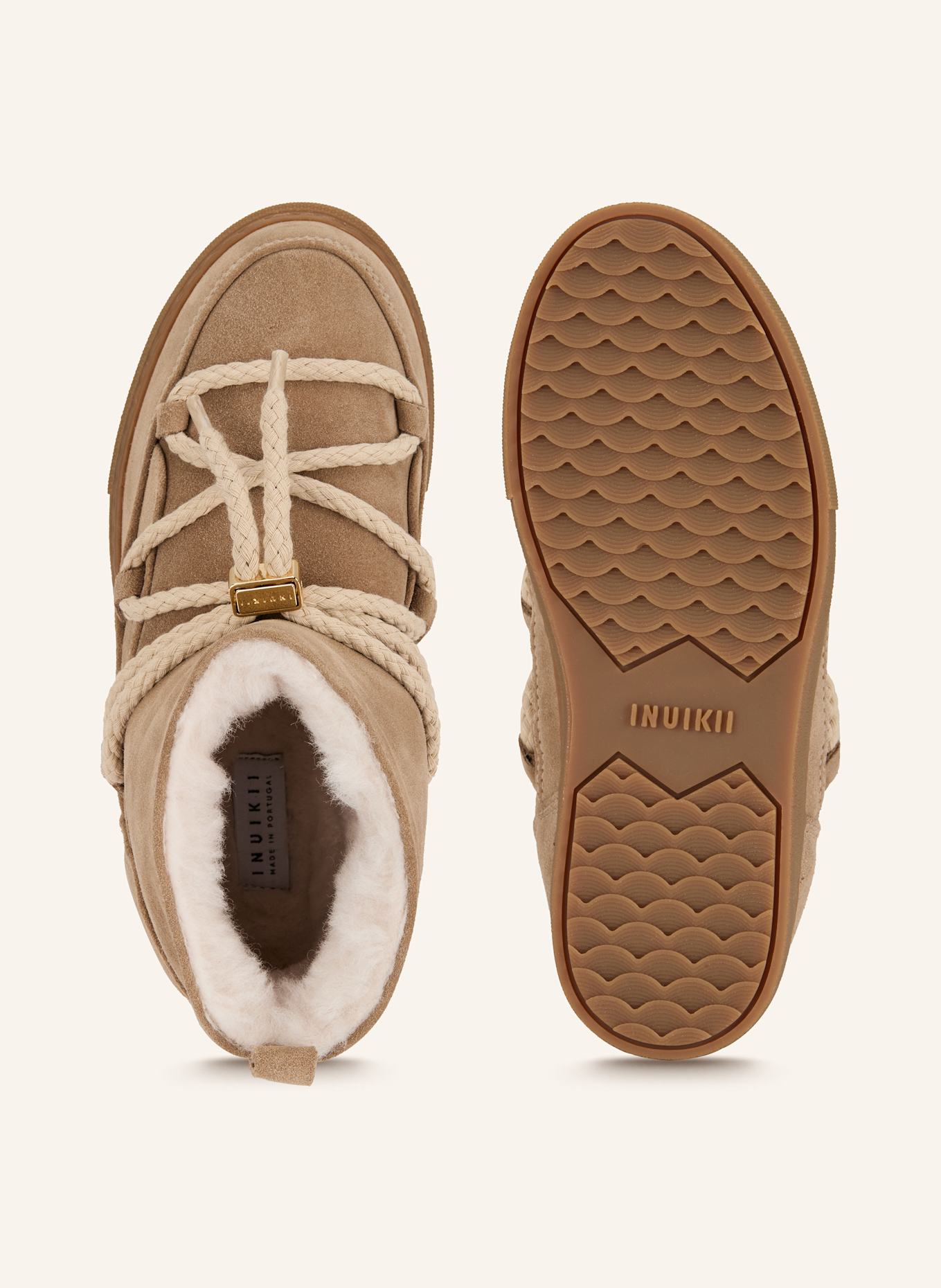 INUIKII Boots CLASSIC LOW: BEIGE