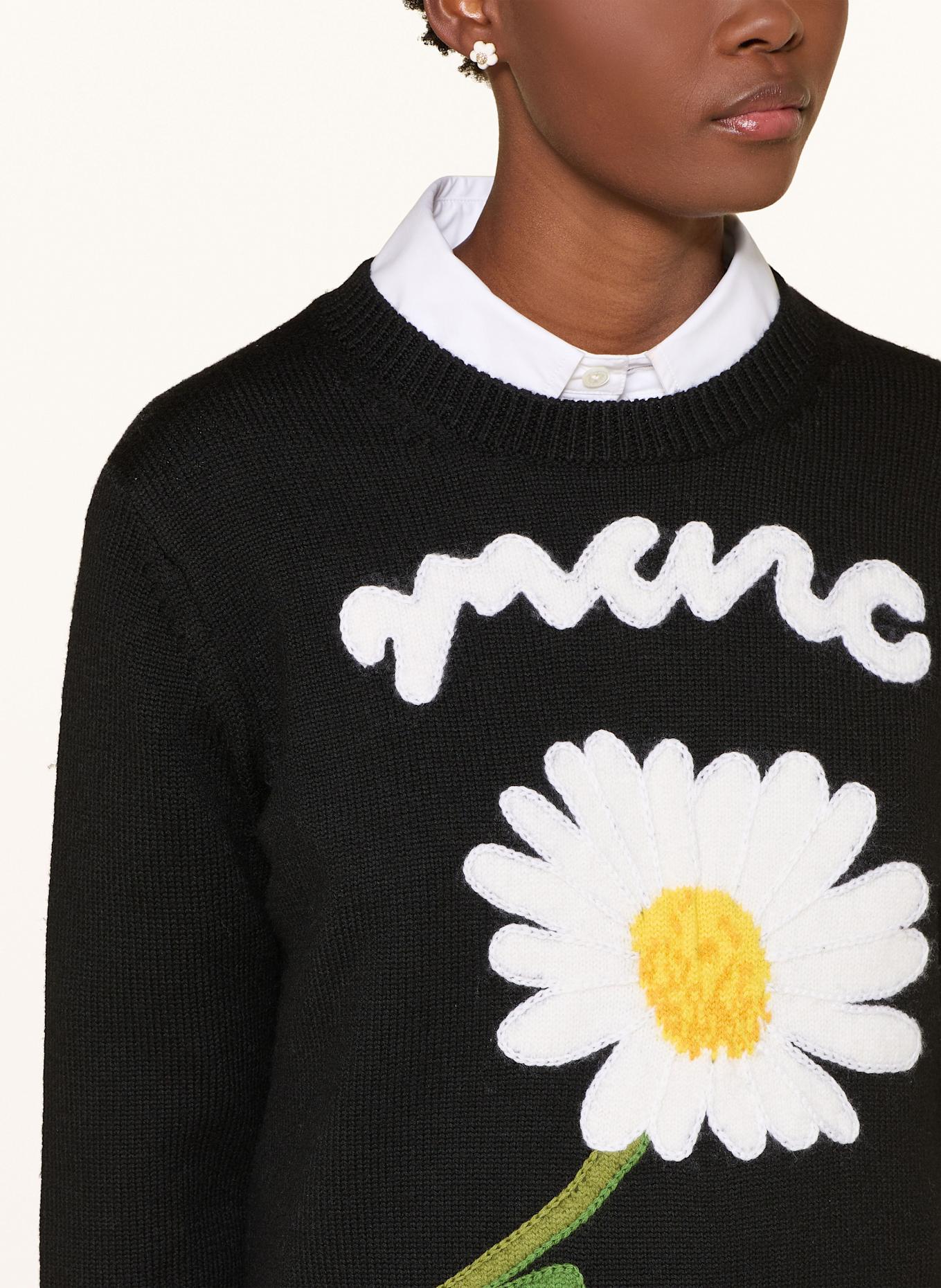 MARC JACOBS Pull MARC IS JOY: NOIR / BLANC / JAUNE