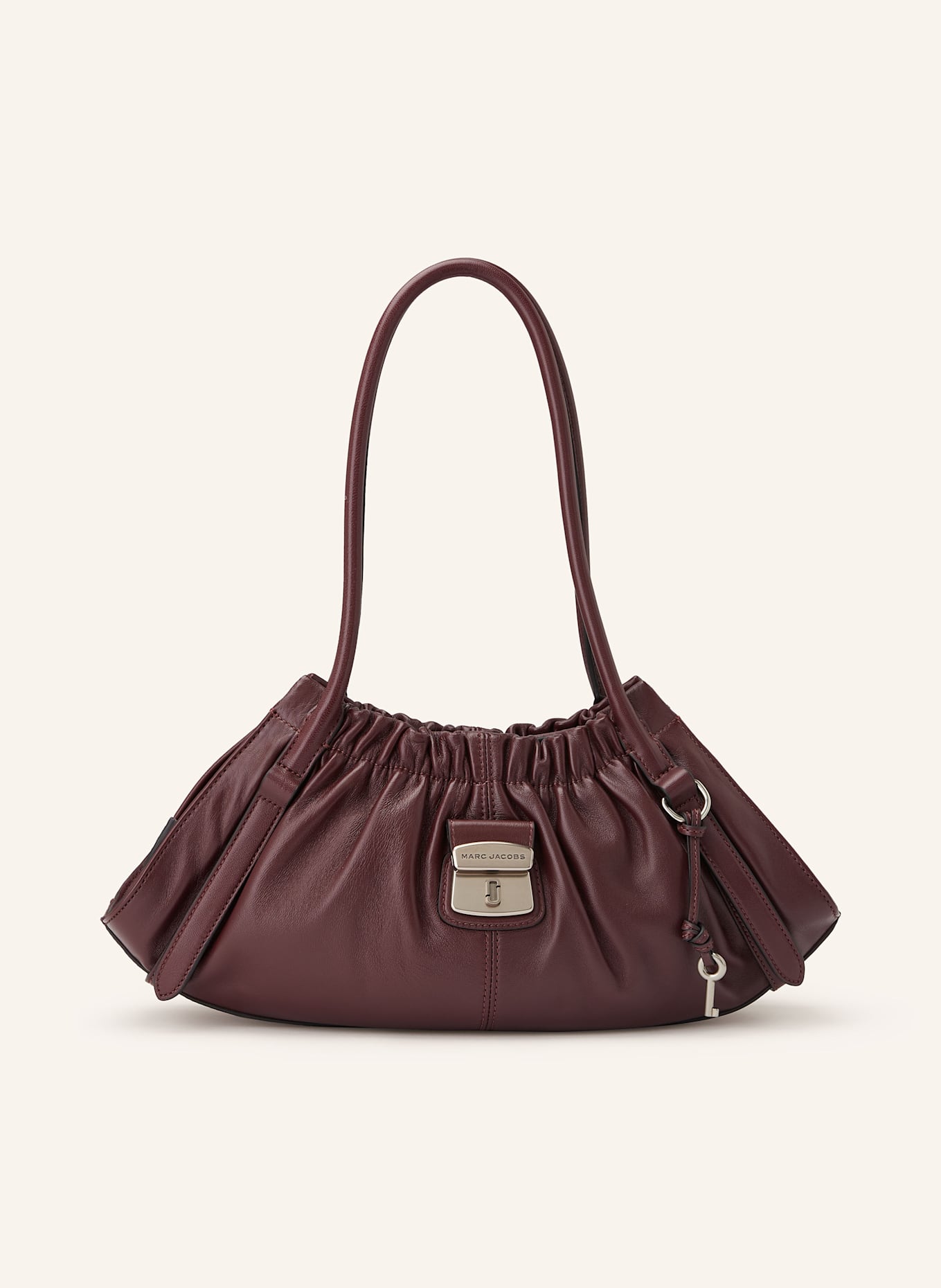 MARC JACOBS Handtasche THE CRISTINA SATCHEL: DUNKELROT