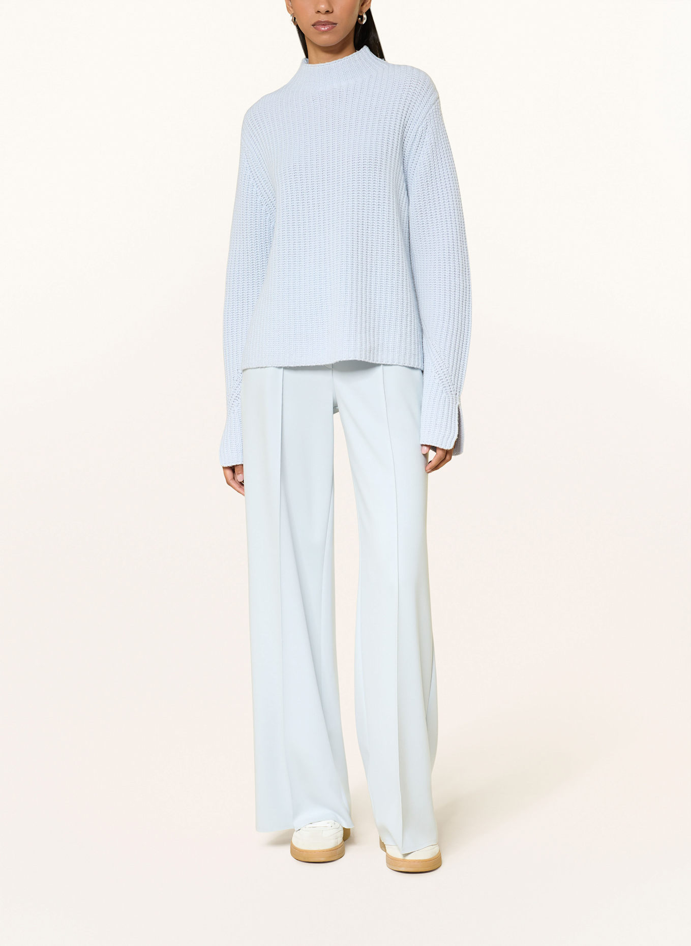 RIANI Pullover mit Cashmere: HELLBLAU