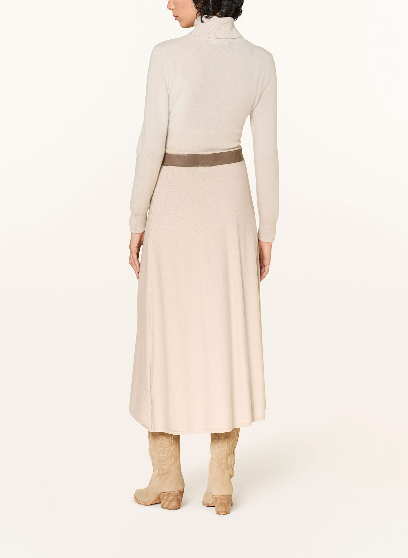 RIANI Strickrock: BEIGE