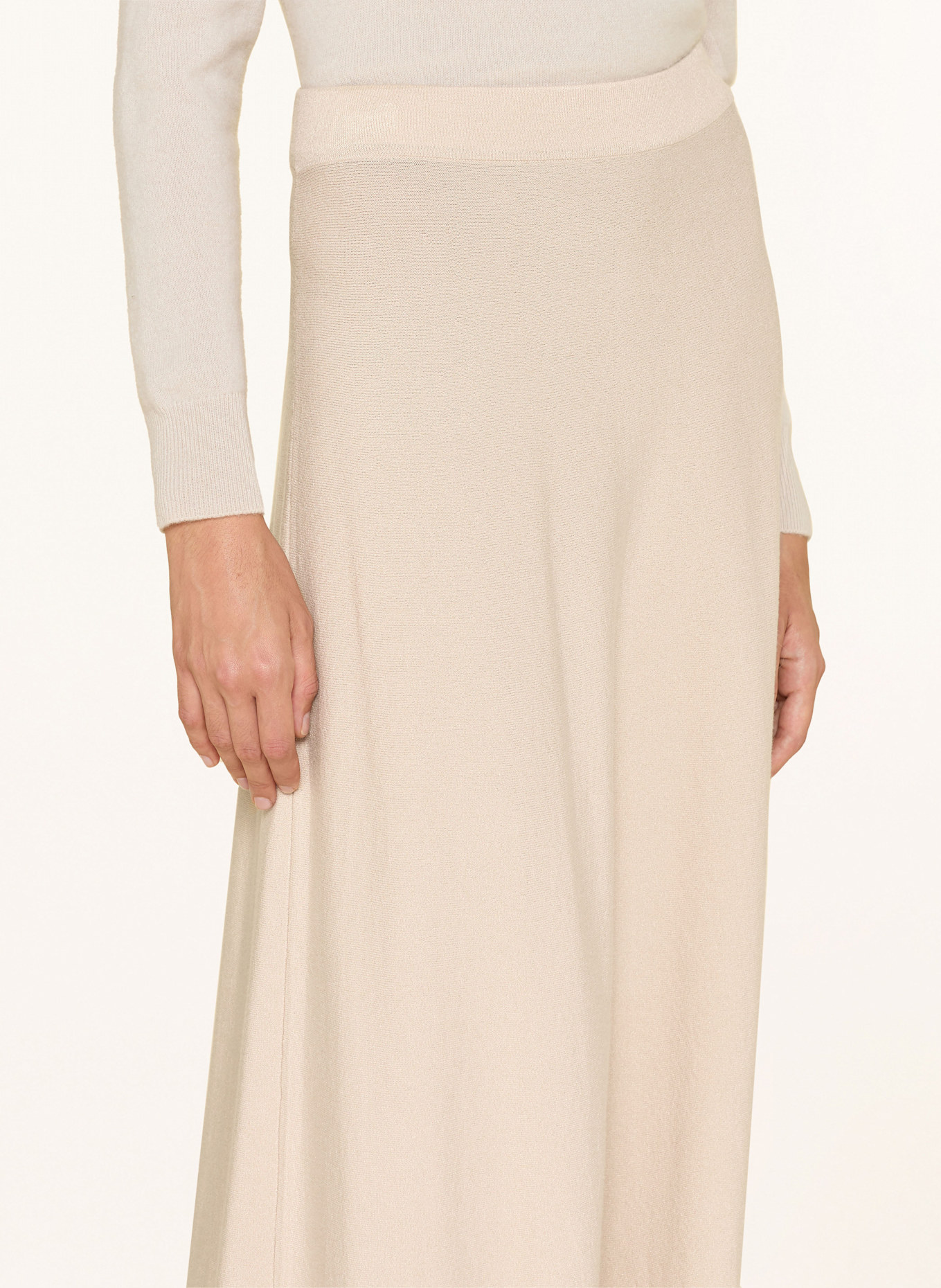 RIANI Strickrock: BEIGE