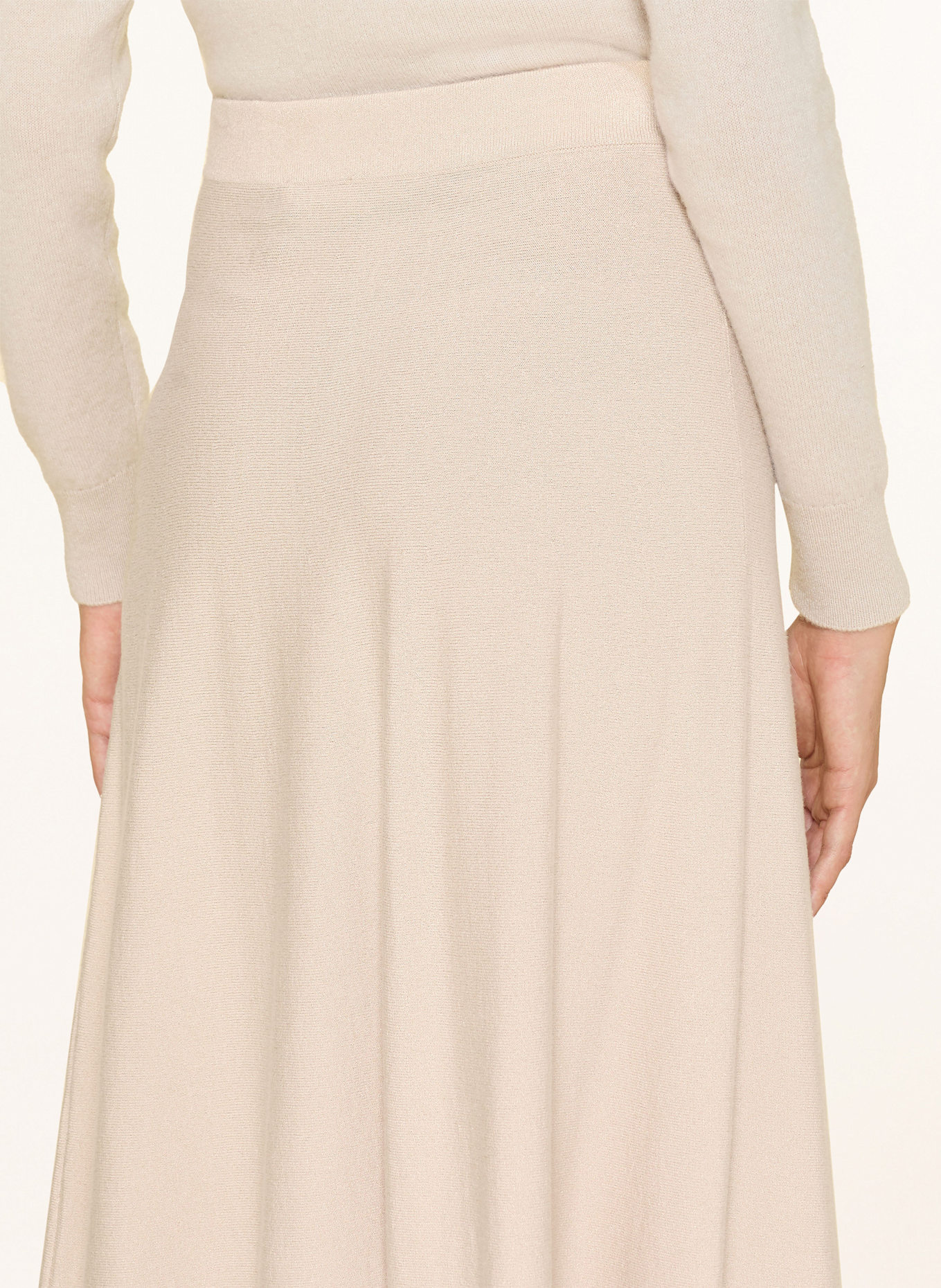 RIANI Strickrock: BEIGE