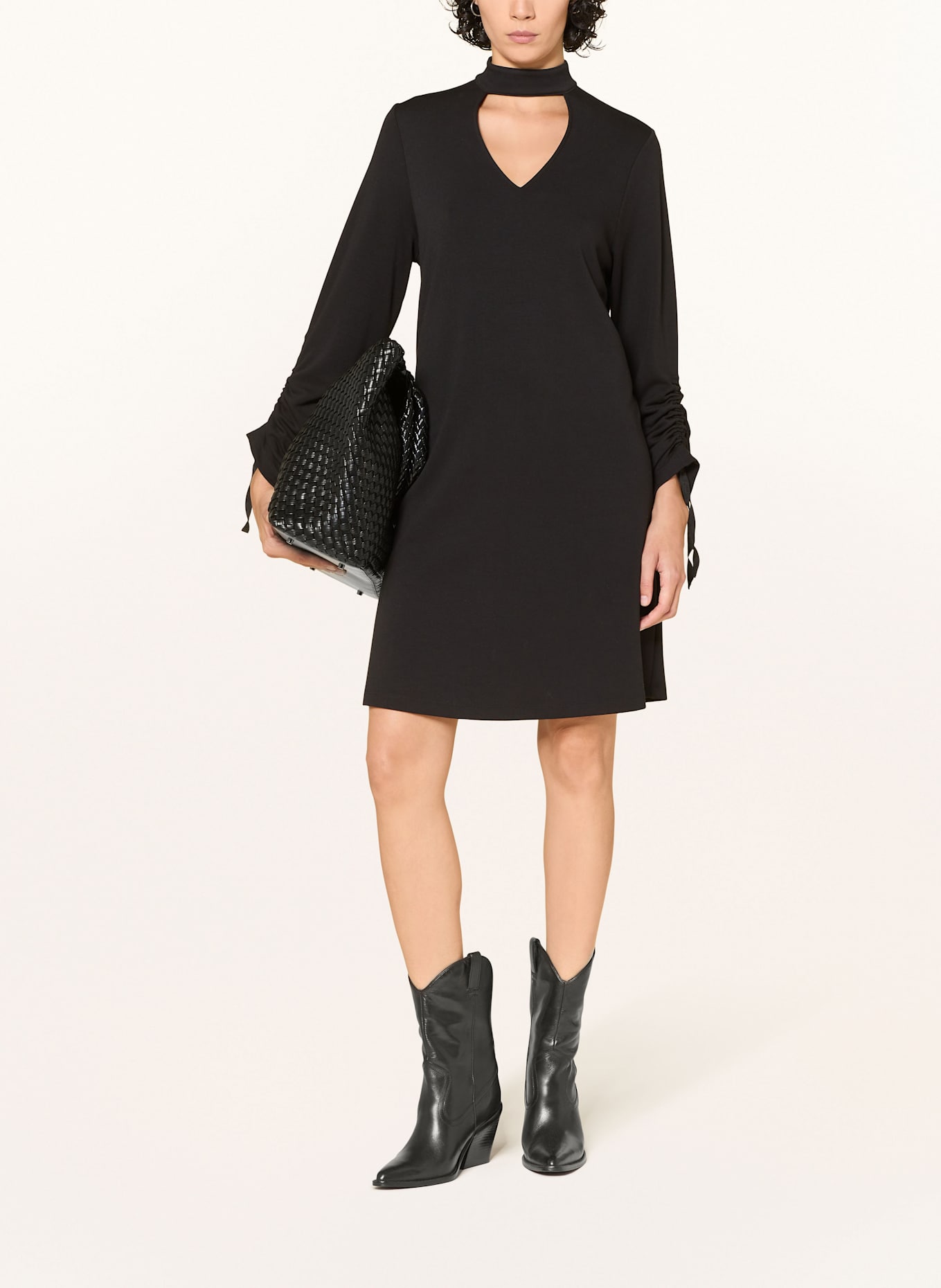 RIANI Jerseykleid mit Cut-out: SCHWARZ