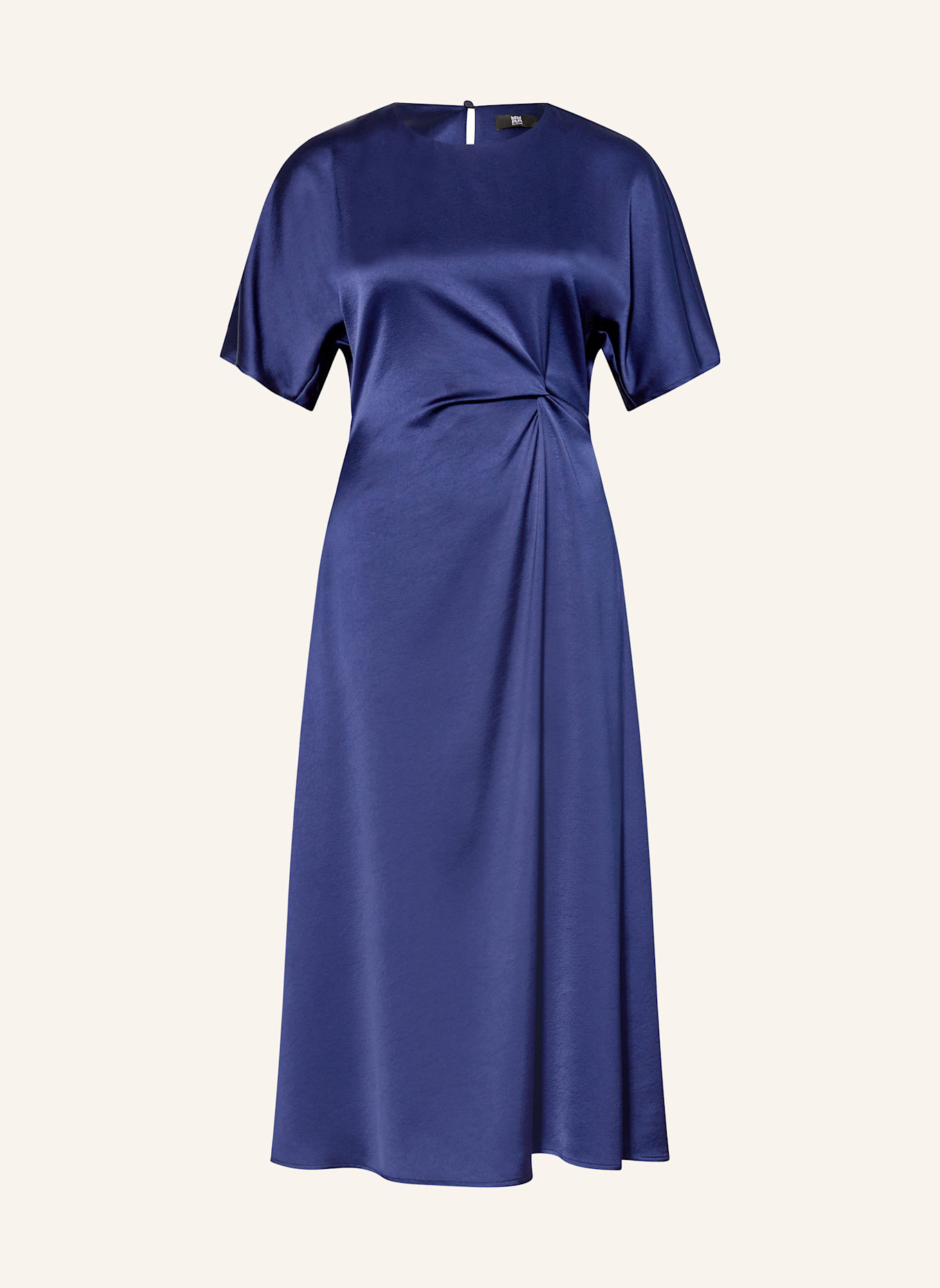 RIANI Satinkleid: BLAU