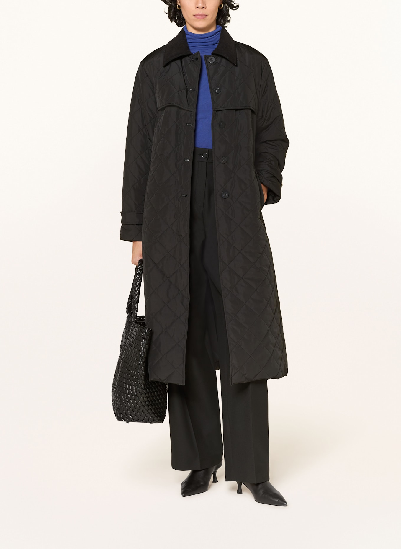 RIANI Steppmantel: SCHWARZ