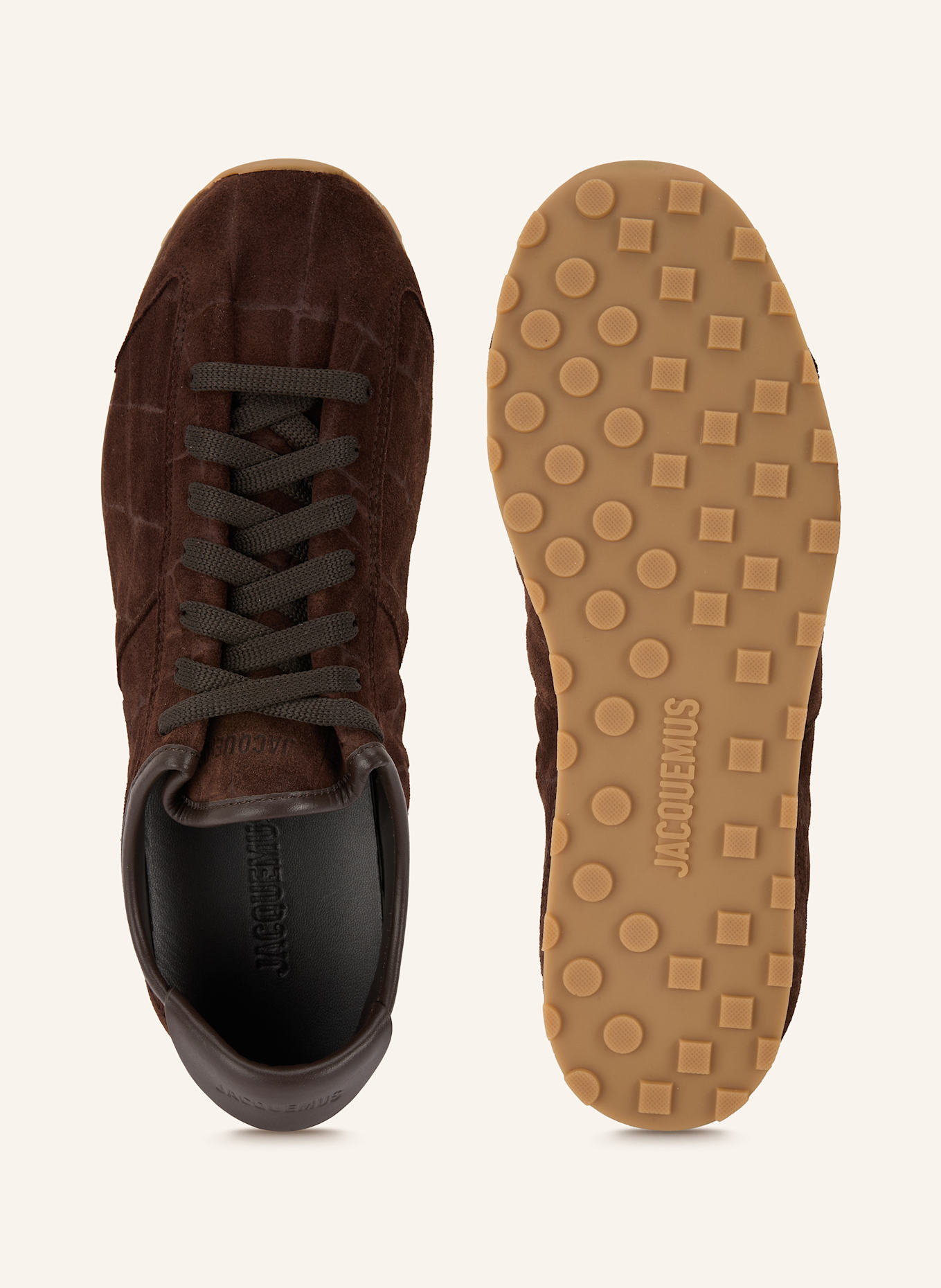 JACQUEMUS Sneaker LES TENNIS: DUNKELBRAUN