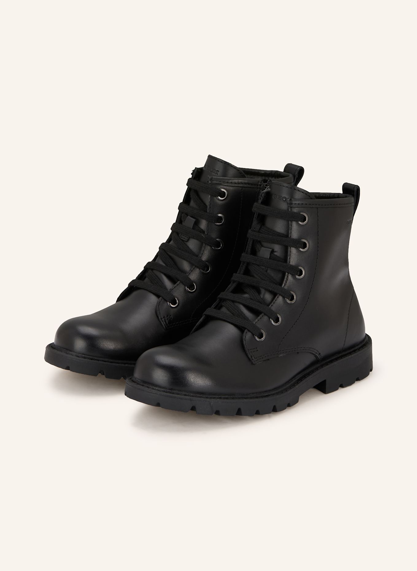 GEOX Schnürboots SHAYLAX: SCHWARZ