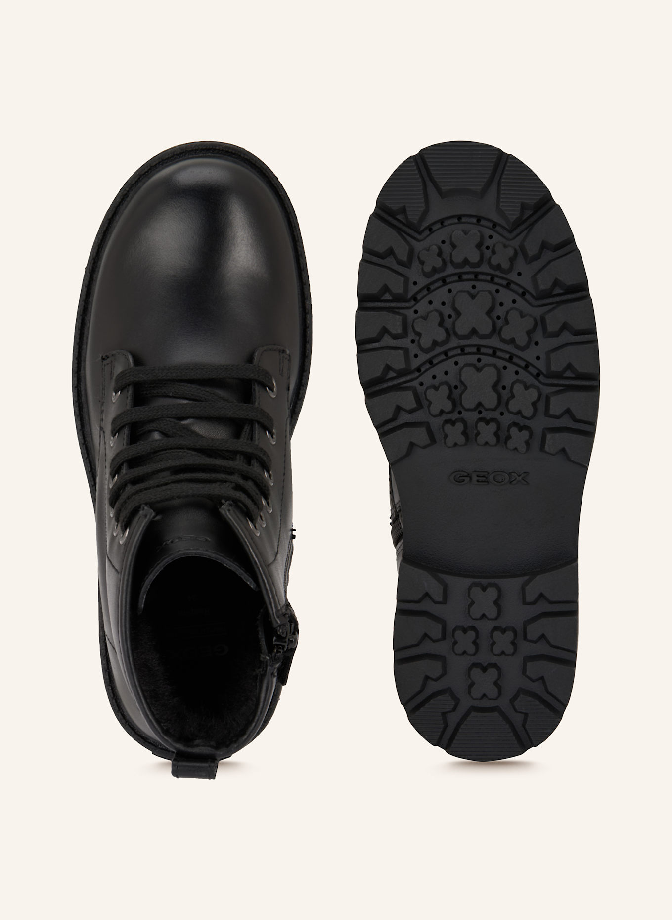 GEOX Schnürboots SHAYLAX: SCHWARZ