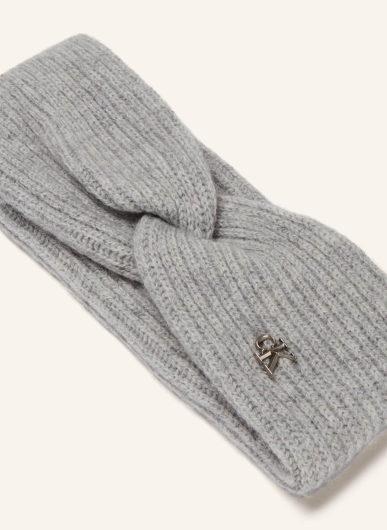 Calvin Klein Stirnband: HELLGRAU