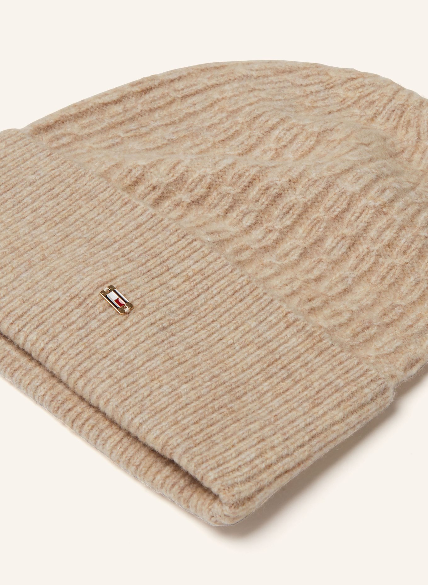 TOMMY HILFIGER Mütze: BEIGE