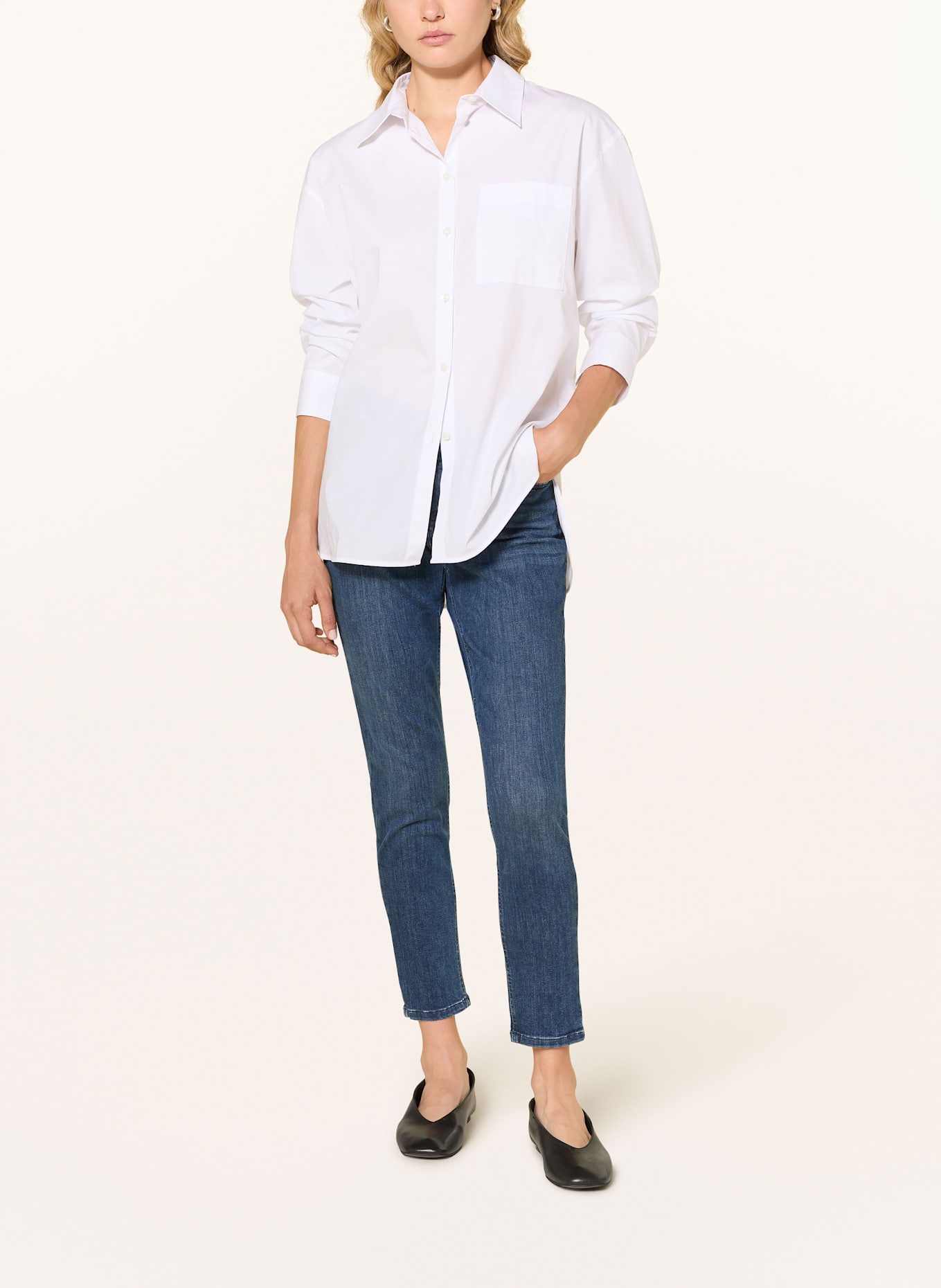 OPUS PANTS Jeansy skinny ENJA EASE: 70245 dark space blue