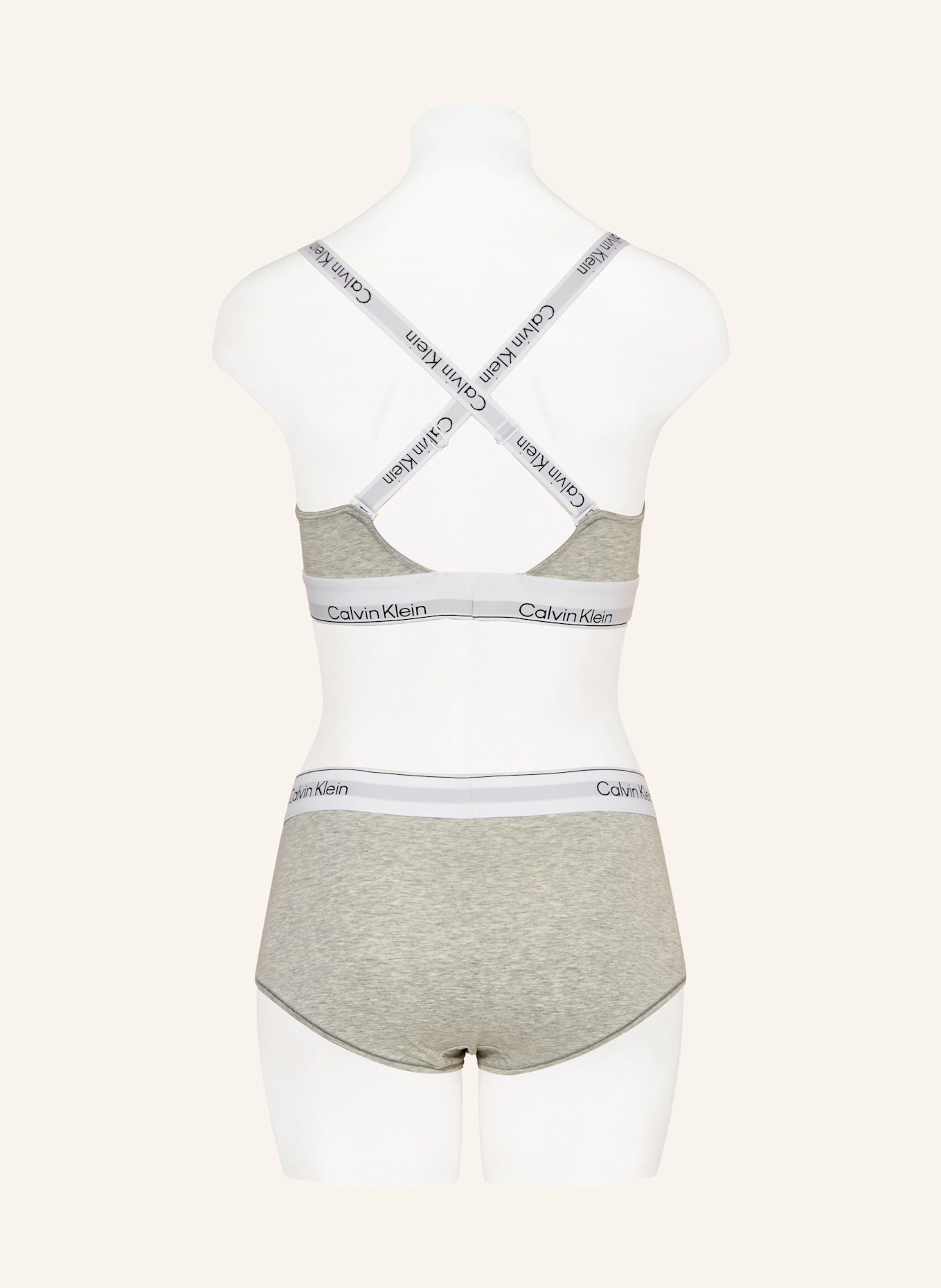Calvin Klein Bustier ICON: GRAU