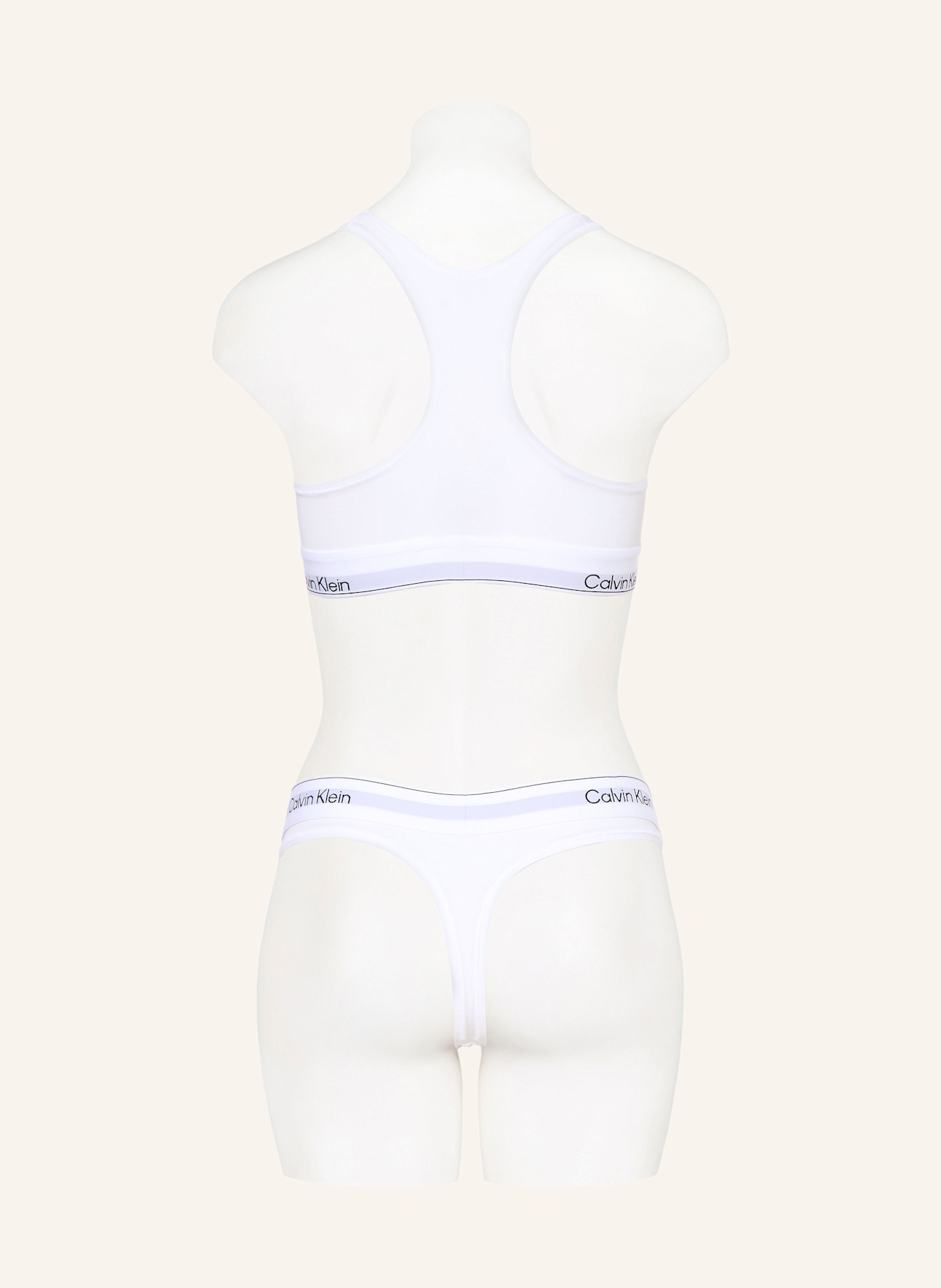 Calvin Klein String ICON COTTON MODAL: WEISS