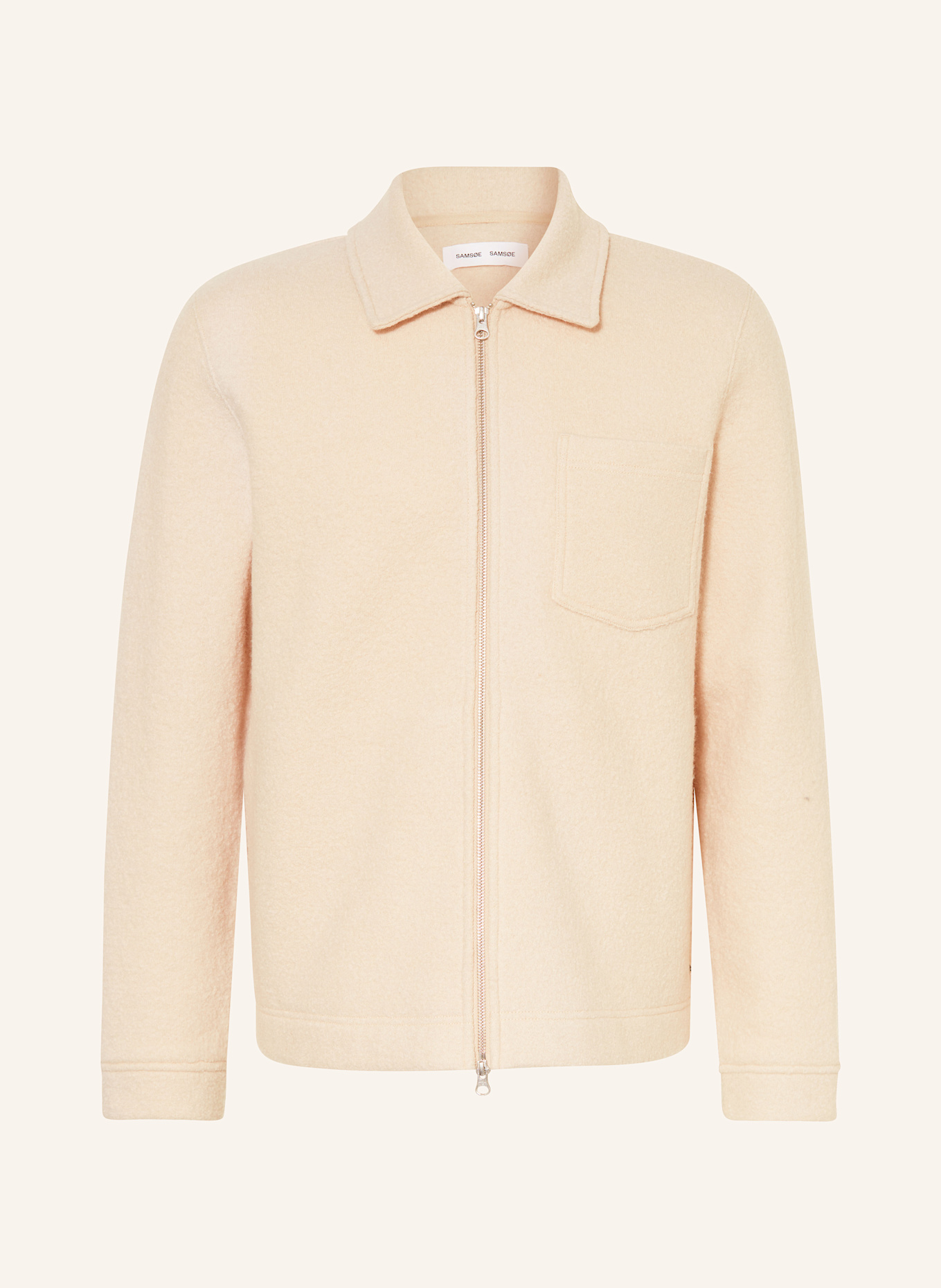 SAMSØE  SAMSØE Overjacket HANNES: CREME