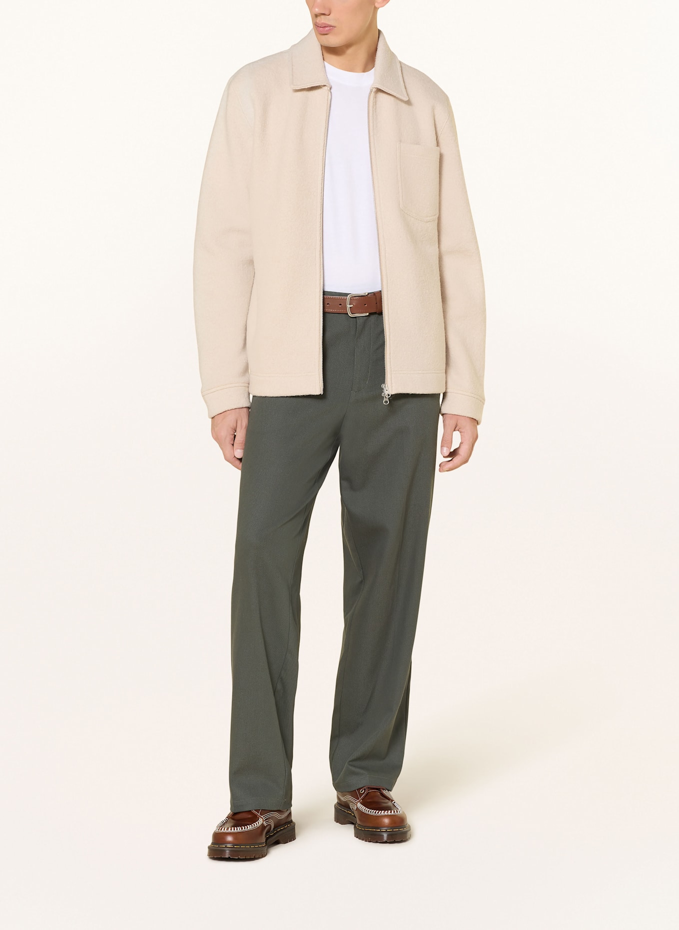 SAMSØE  SAMSØE Overjacket HANNES: CREME