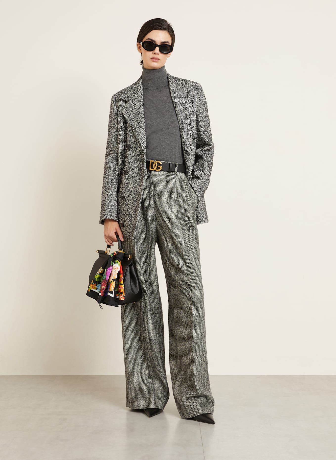 DOLCE & GABBANA Cabanjacke: SCHWARZ / WEISS