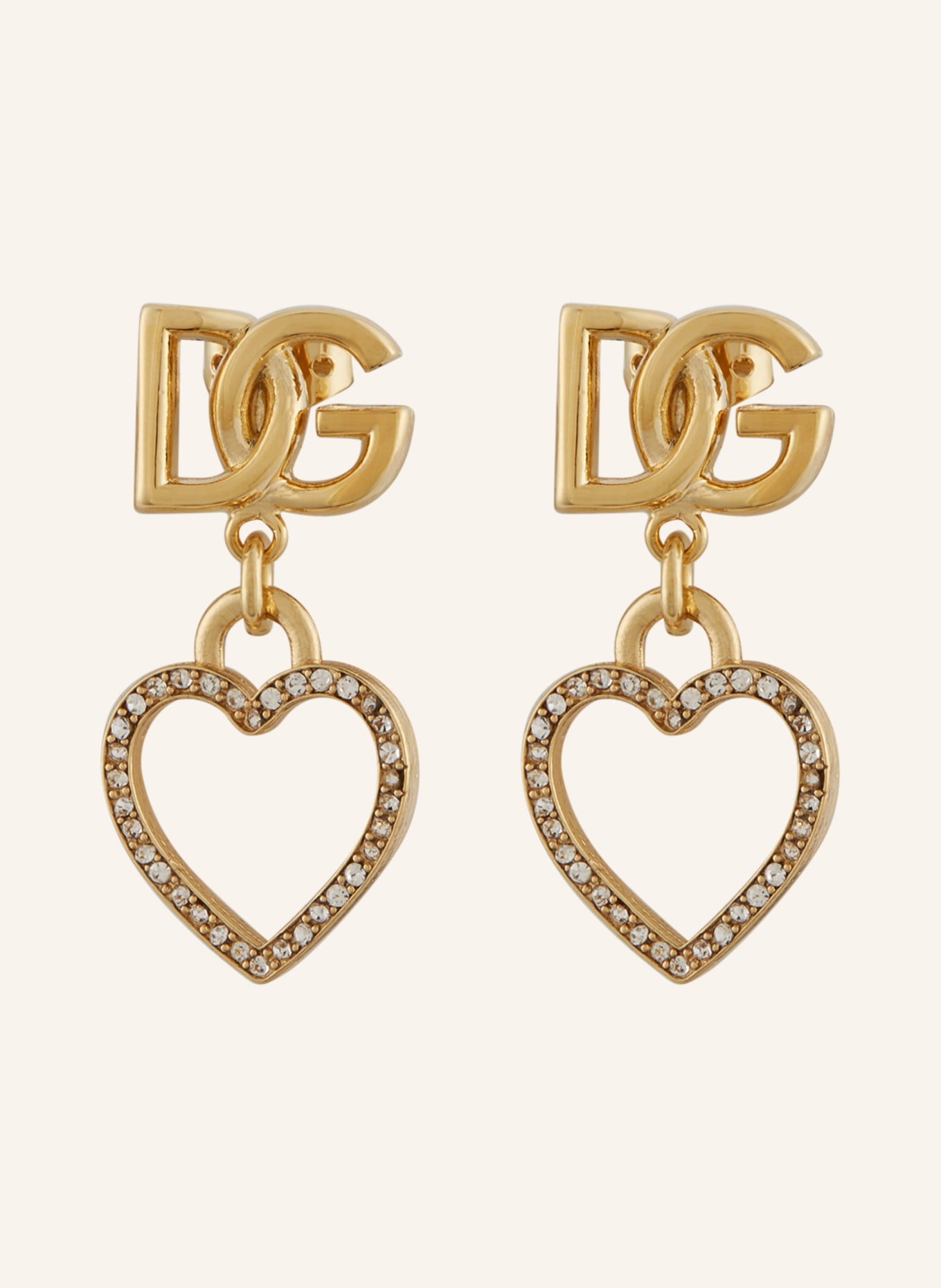 DOLCE & GABBANA Visací náušnice: ZLATÁ