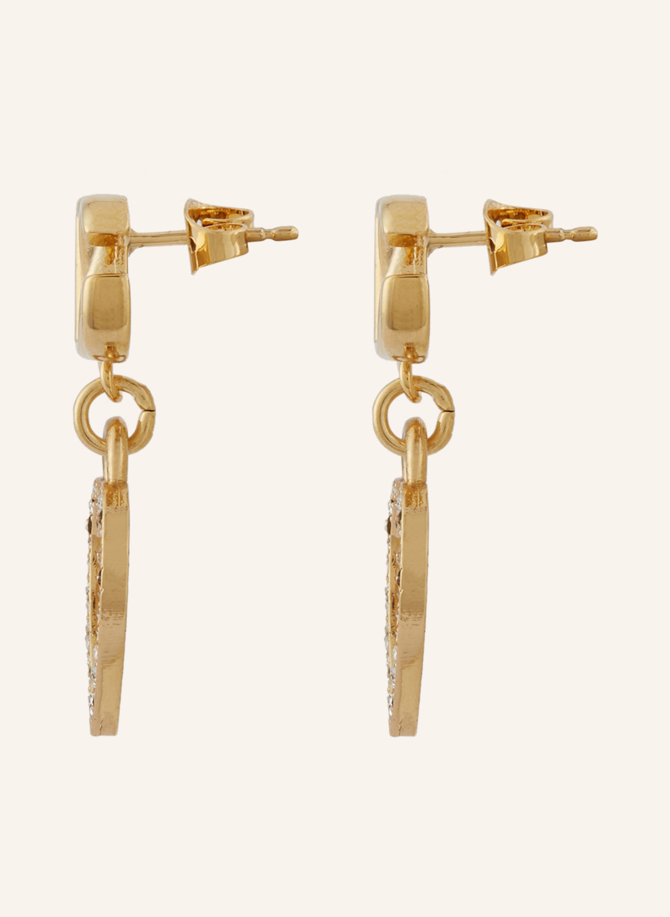 DOLCE & GABBANA Visací náušnice: ZLATÁ