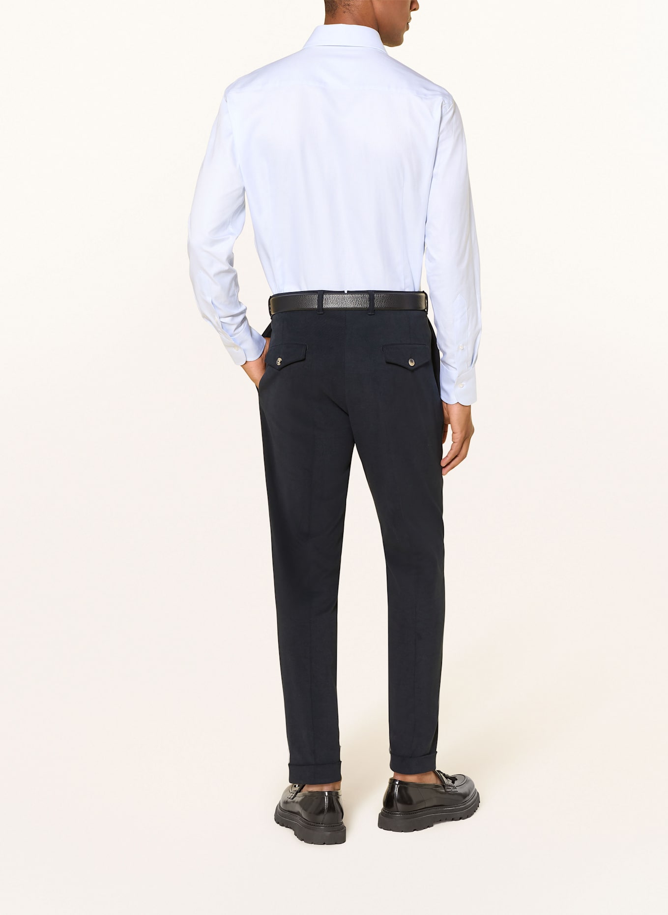 ARTIGIANO Hemd Regular Fit: HELLBLAU / WEISS