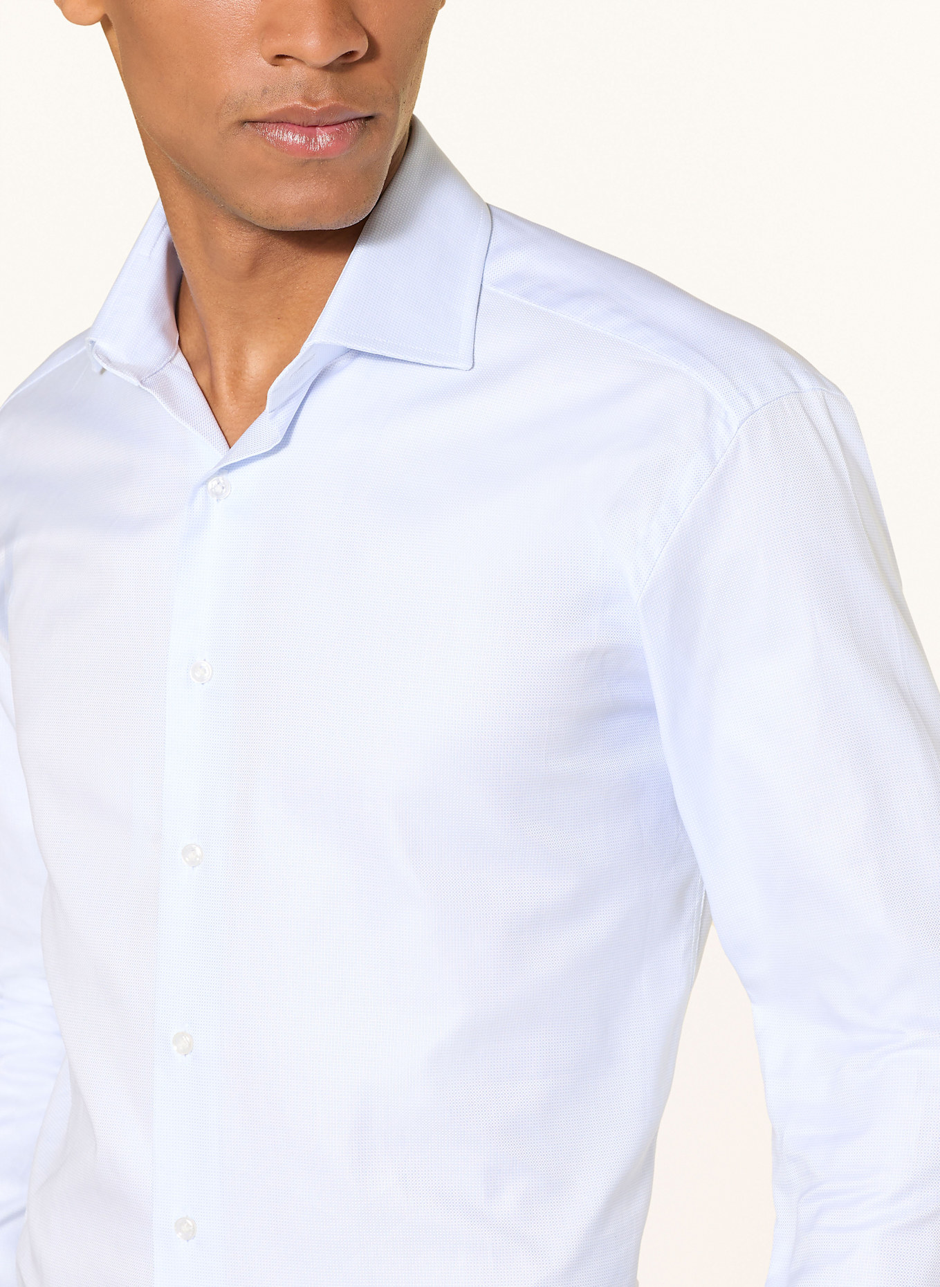 ARTIGIANO Hemd Regular Fit: HELLBLAU / WEISS