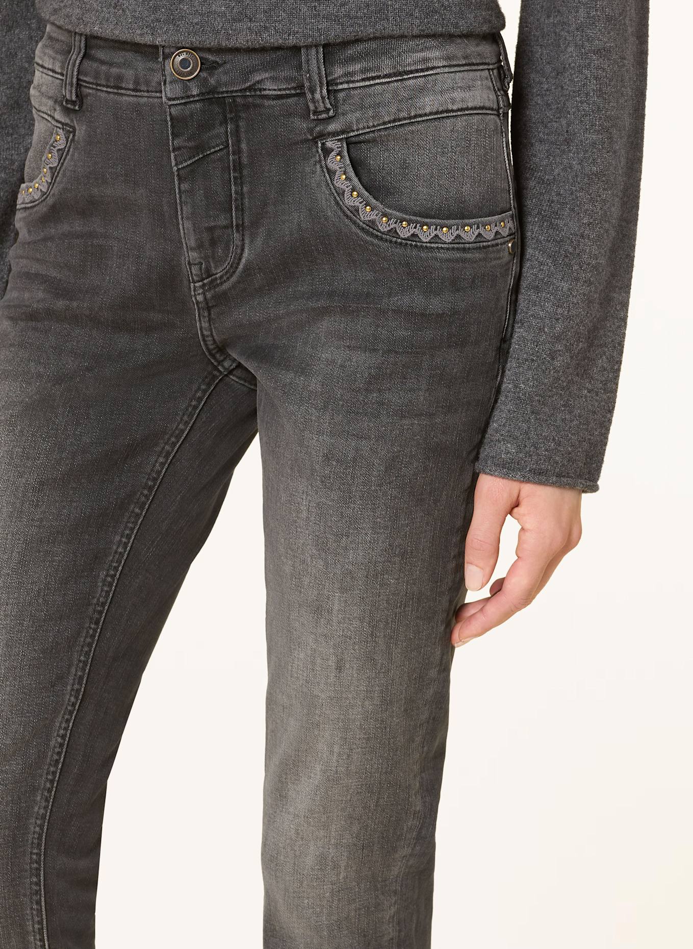 MOS MOSH Straight Jeans MM NAOMI PERLA: 850 GREY