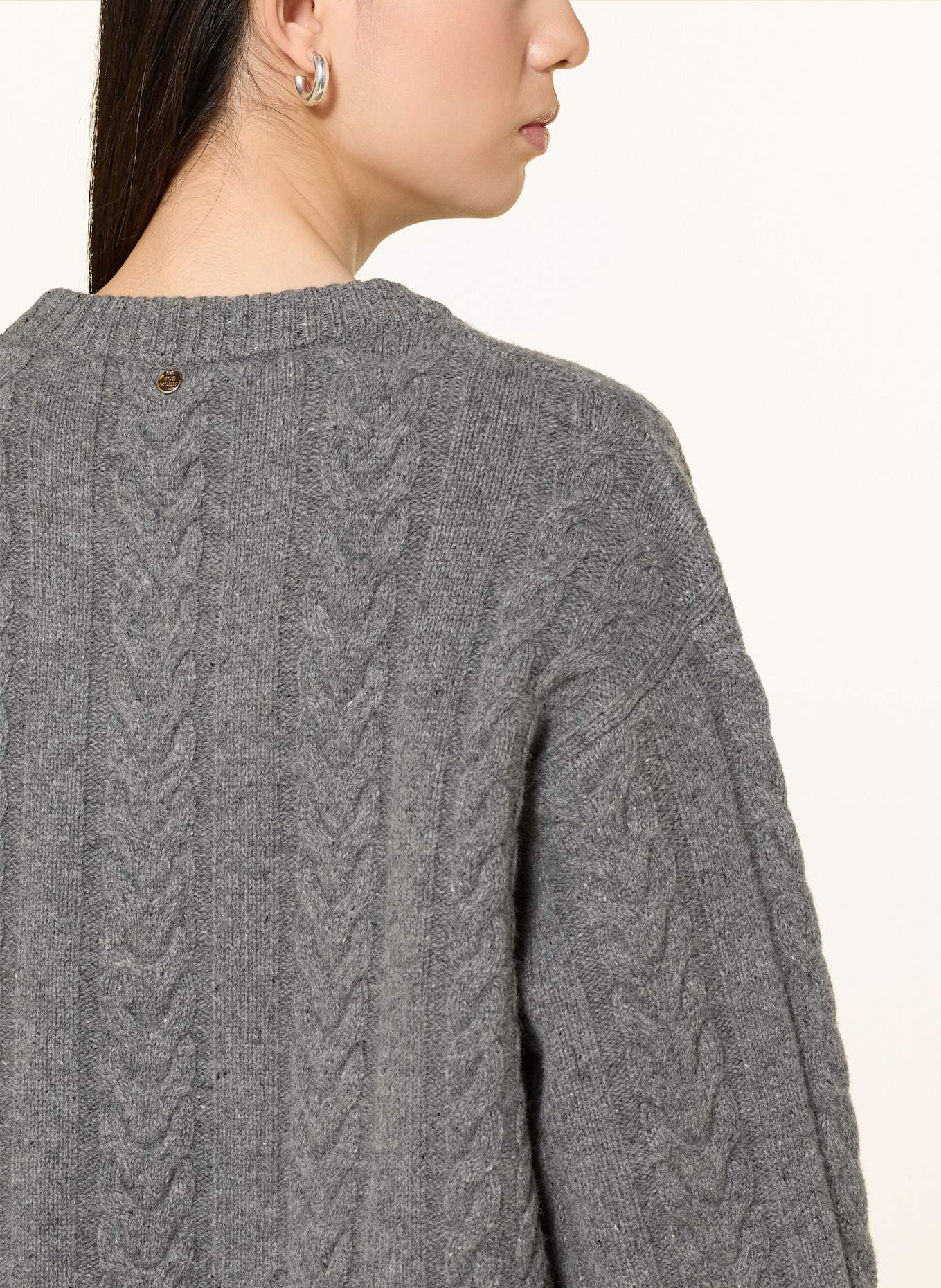 MOS MOSH Pullover MMBRYNDIS: GRAU