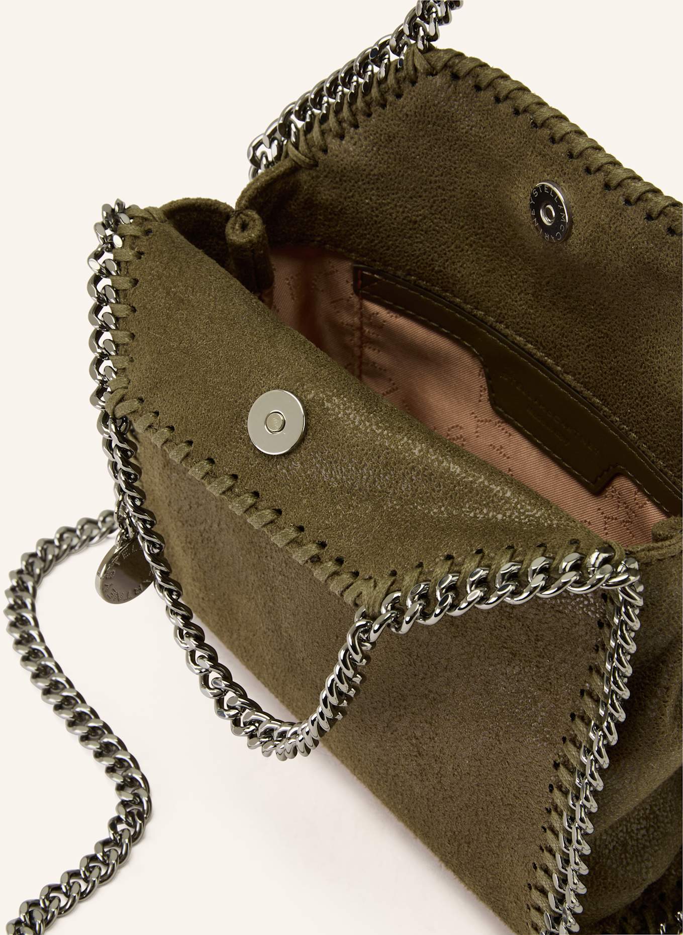 STELLA McCARTNEY Sac à main FALABELLA MINI: OLIVE