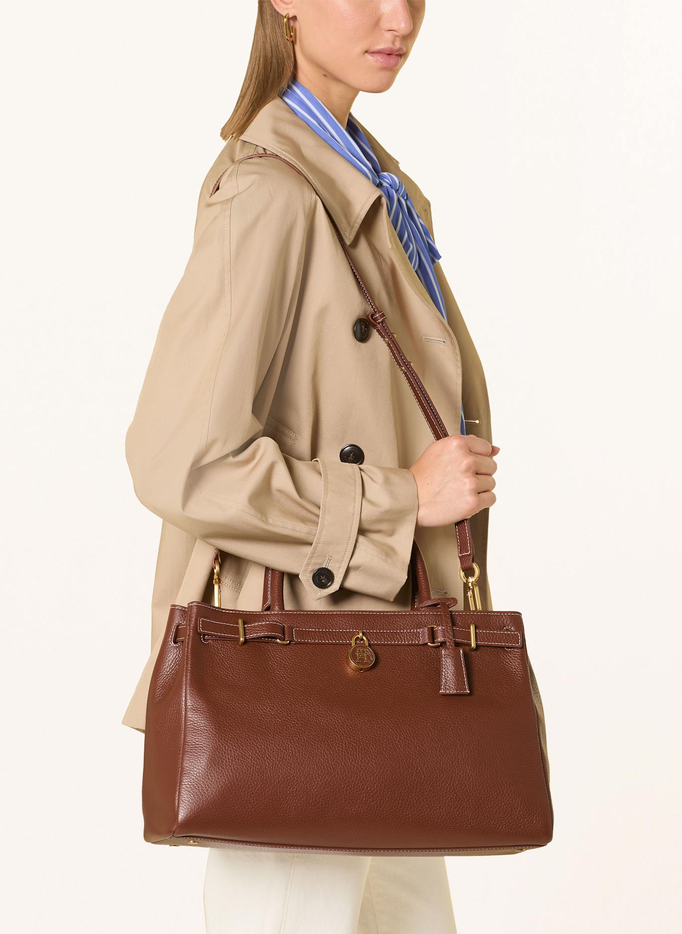 TOMMY HILFIGER Handtasche AMERICAN ICON: COGNAC