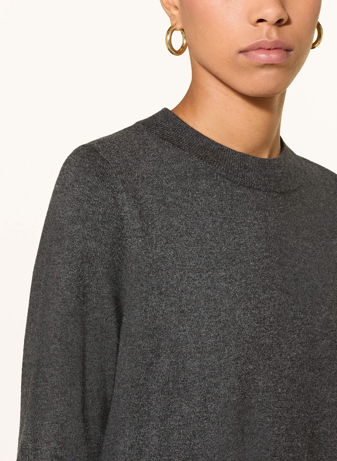 Marc O'Polo DENIM Strickkleid: DUNKELGRAU