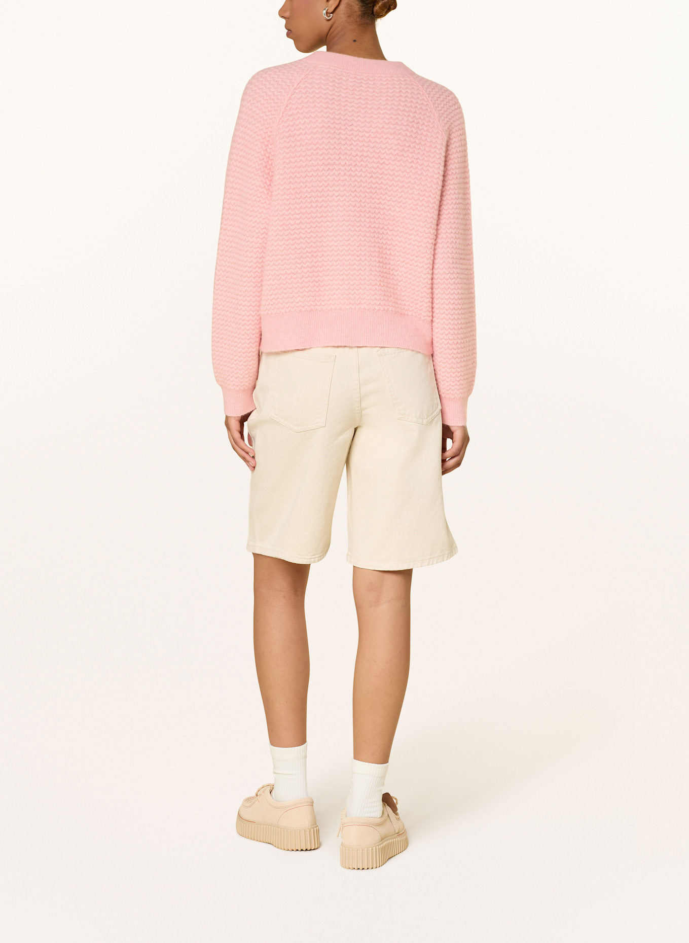 Marc O'Polo DENIM Pullover mit Alpaka: ROSA