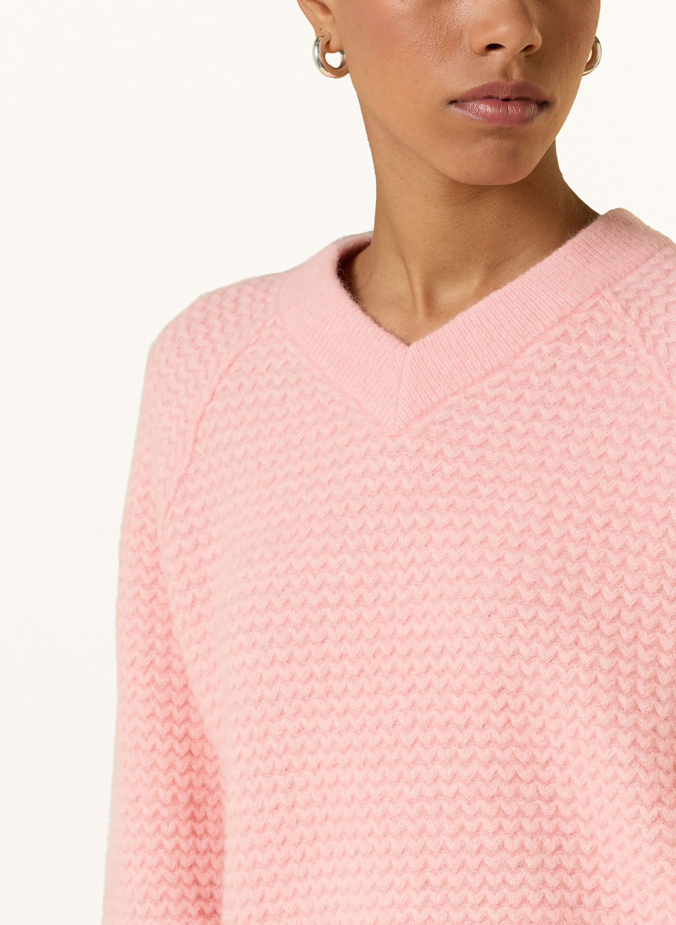 Marc O'Polo DENIM Pullover mit Alpaka: ROSA