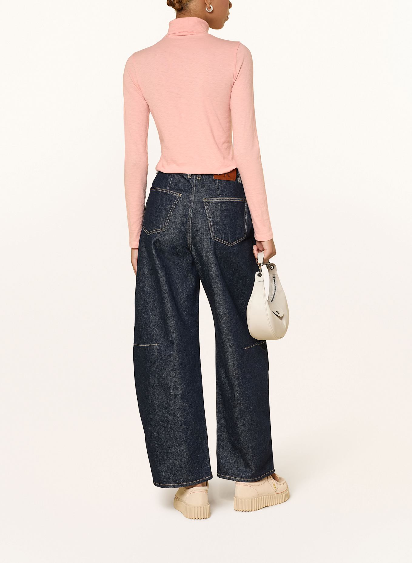 Marc O'Polo DENIM Rollkragenshirt: HELLROSA