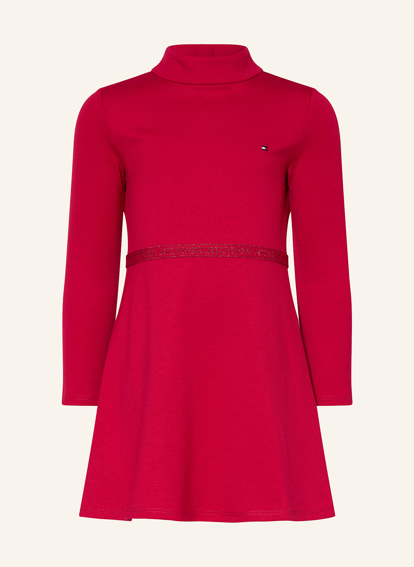 TOMMY HILFIGER Jerseykleid: PINK