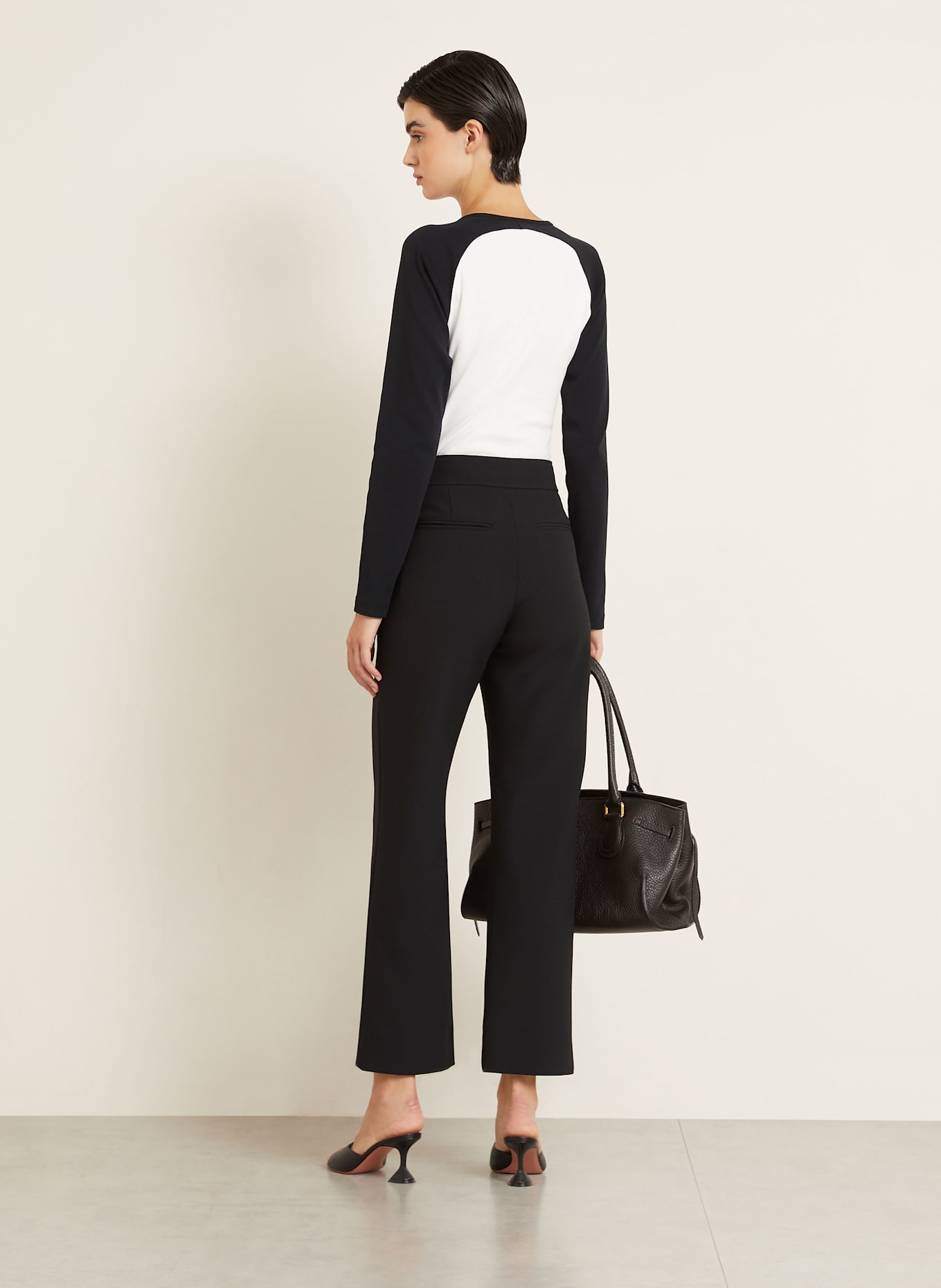 Courrèges Spodnie: CZARNY