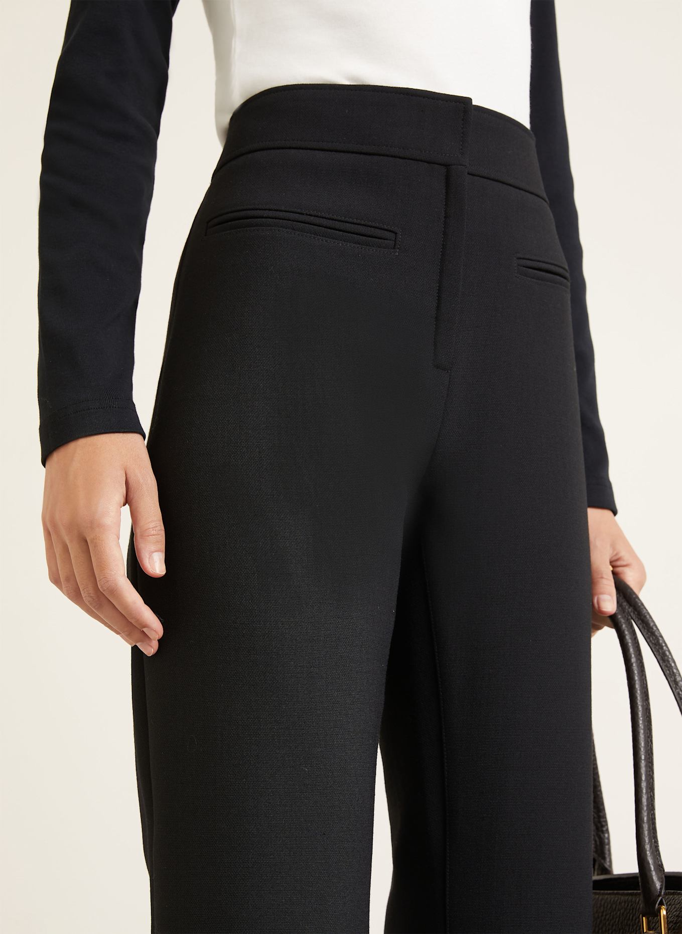 Courrèges Spodnie: CZARNY