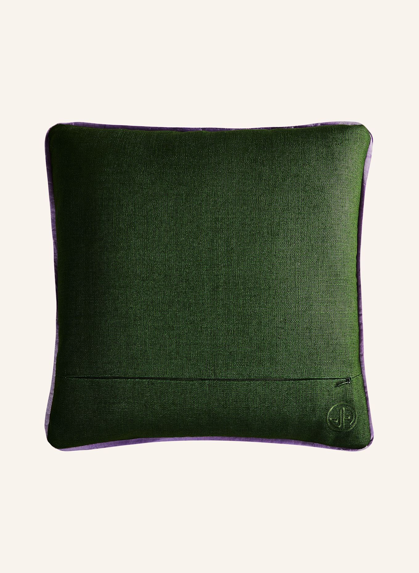 JONATHAN ADLER Dekokissen PALM TREE: GRÜN / ROSA / ROT