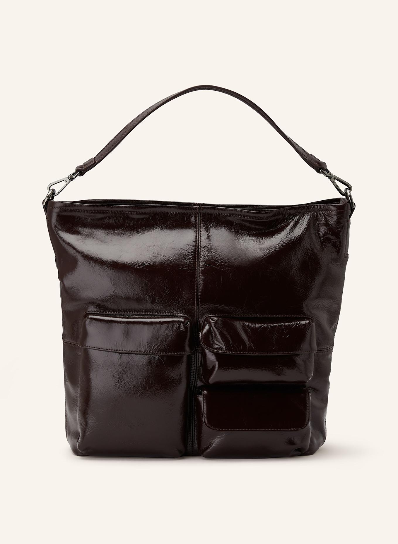 LIEBESKIND Beuteltasche LK204 HOBO MEDIUM: DUNKELROT