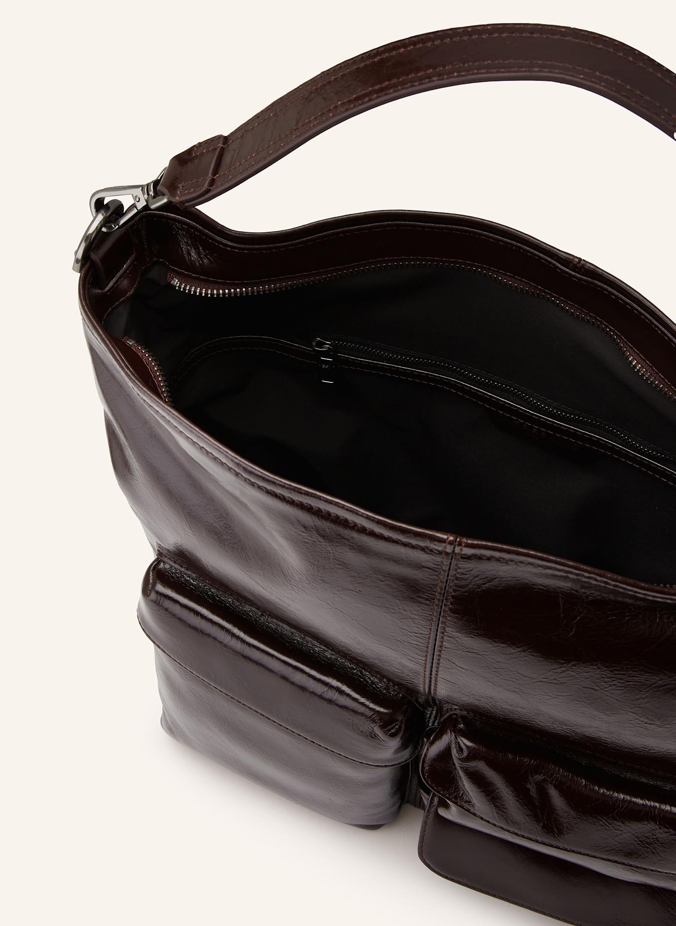 LIEBESKIND Beuteltasche LK204 HOBO MEDIUM: DUNKELROT