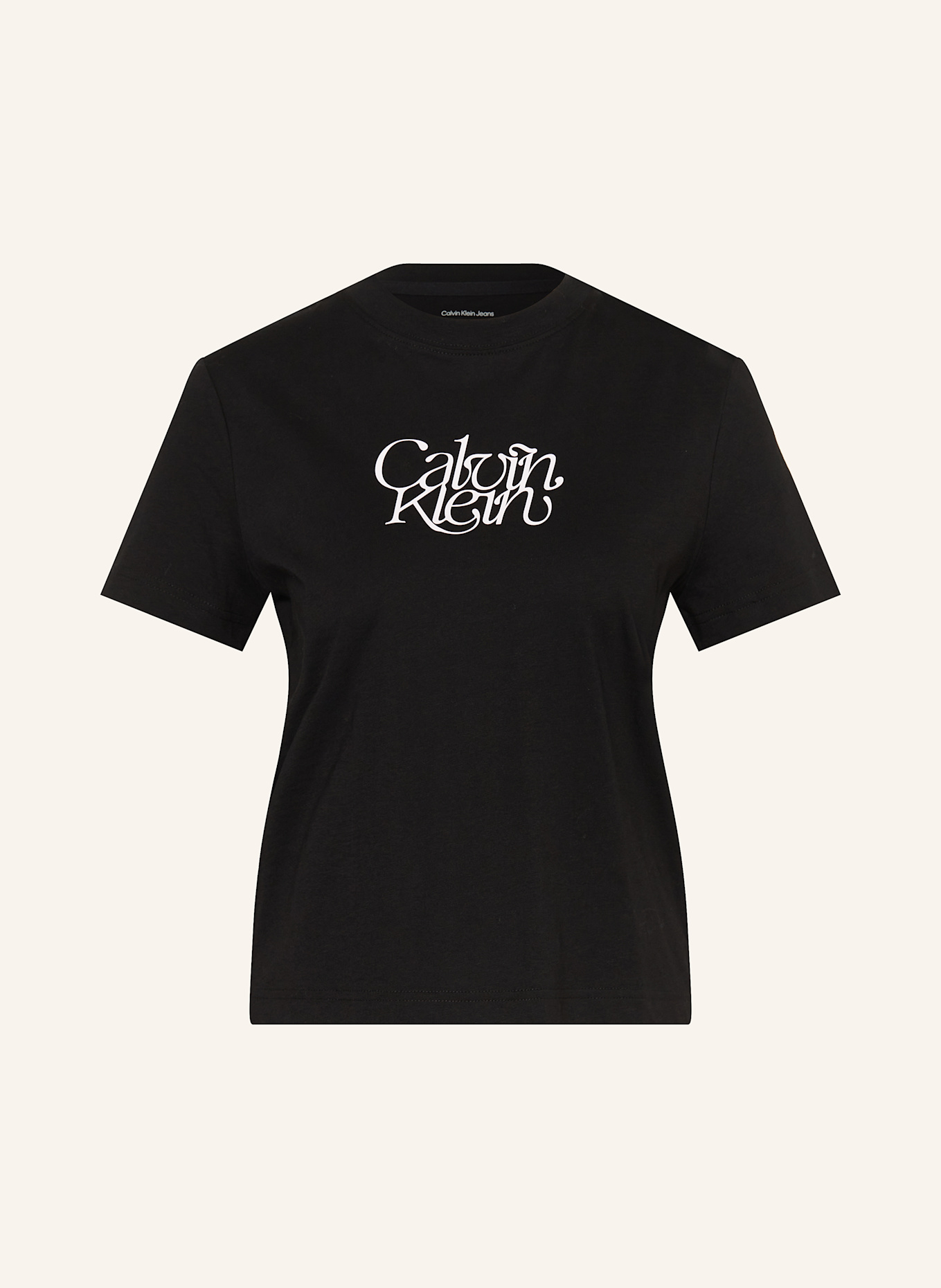 Calvin Klein Jeans T-shirt: CZARNY